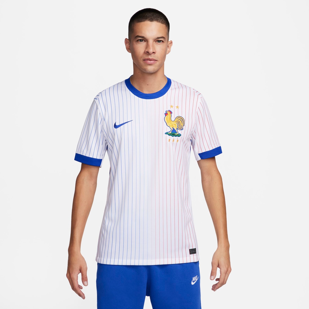 Camisa Nike França II 2024/25 Torcedor Pro Masculina