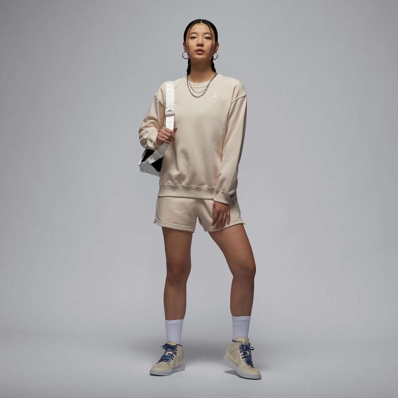 Blusão Jordan Brooklyn Fleece Feminina