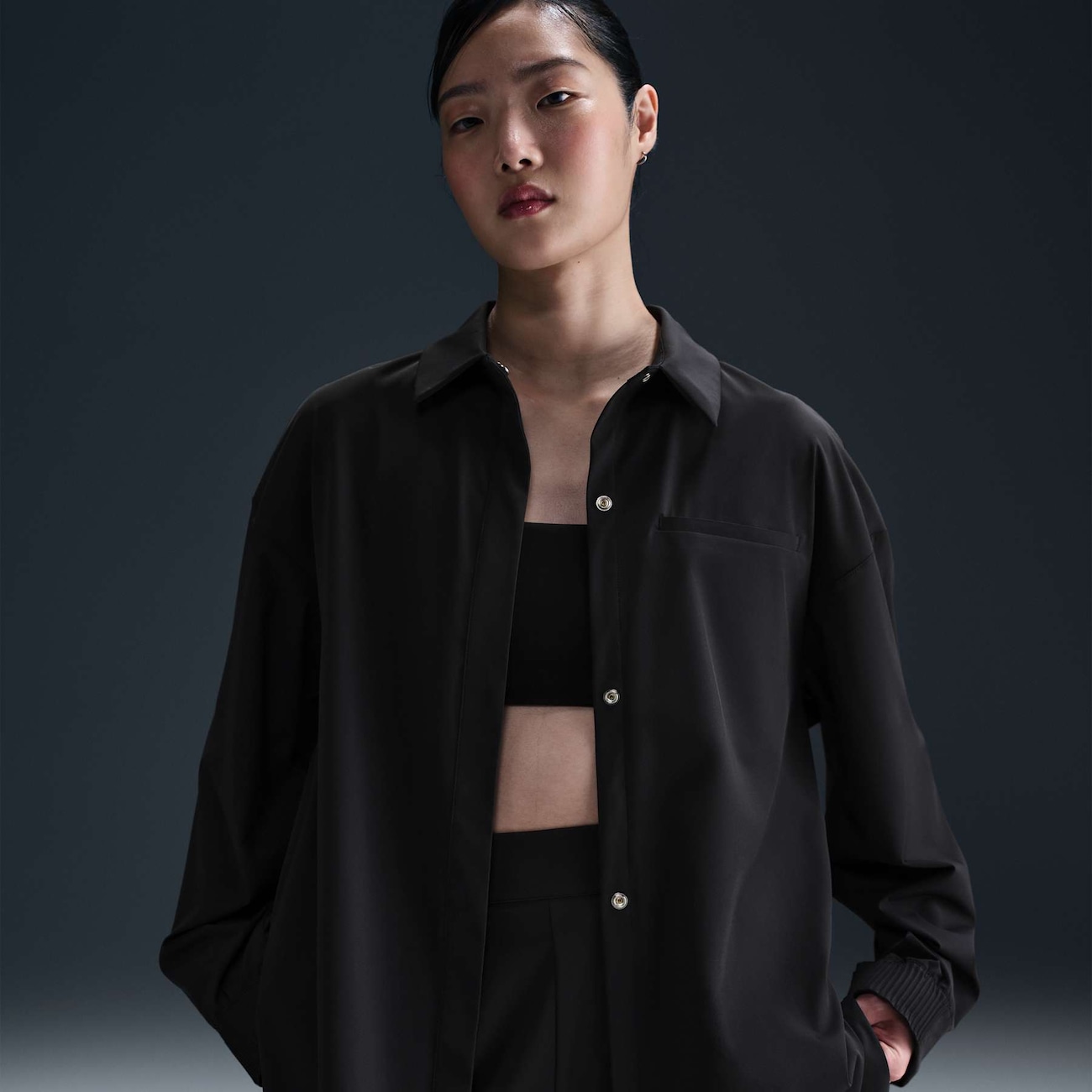 Camisa Nike Dri-Fit Oversized 24.7 Feminina