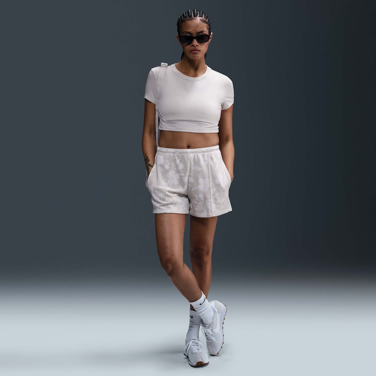 Shorts Nike Sportswear Chill Terry Feminino