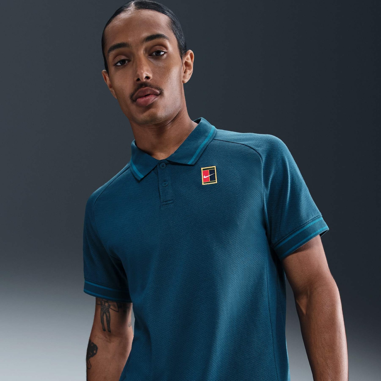 Camisa Polo Nike Court Heritage Masculina
