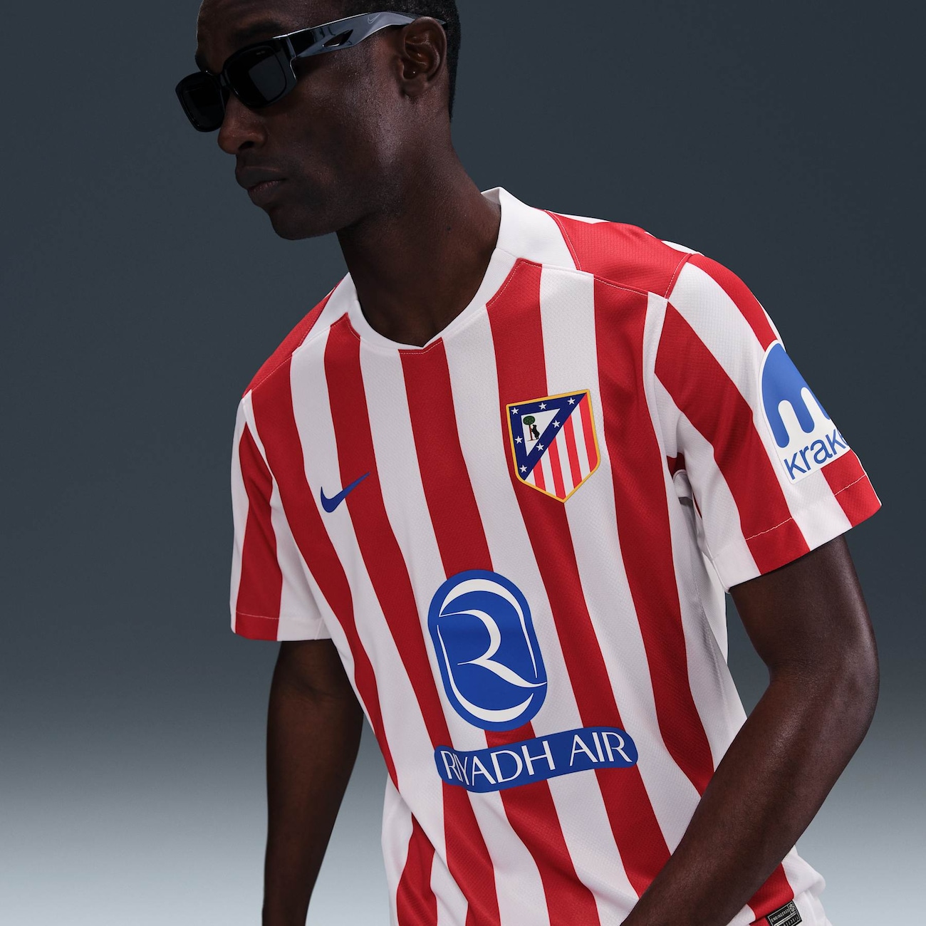 Camisa Nike Atlético de Madrid I 2025/26 Torcedor Pro Masculina