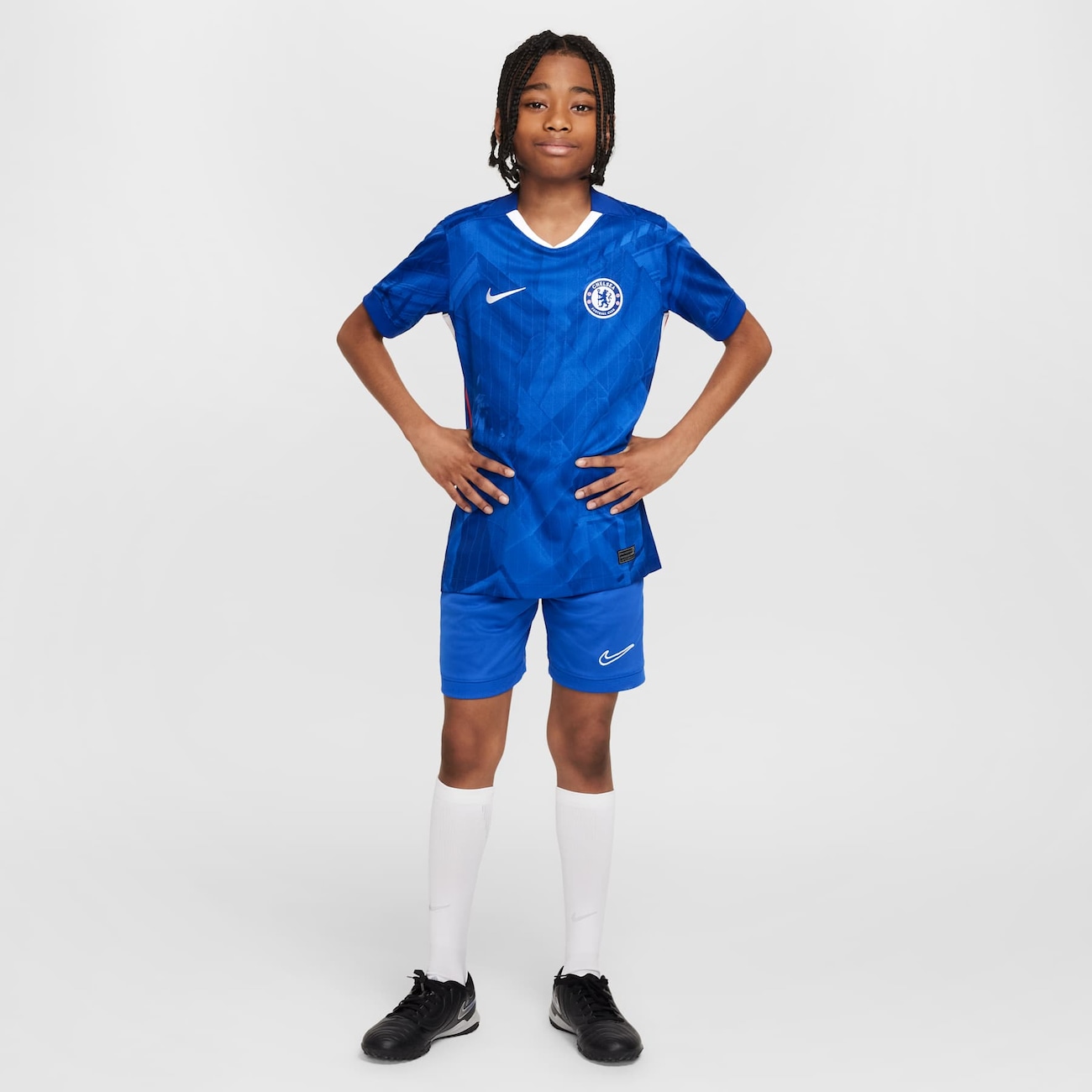 チェルシー♡ Camisa Nike Chelsea I 2025/26 Torcedor Pro Infantil - Nike