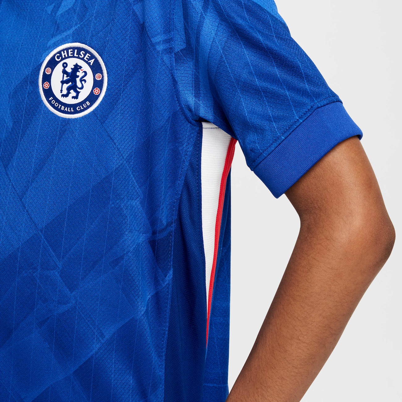 Camisa Nike Chelsea I 2025/26 Torcedor Pro Infantil - Nike