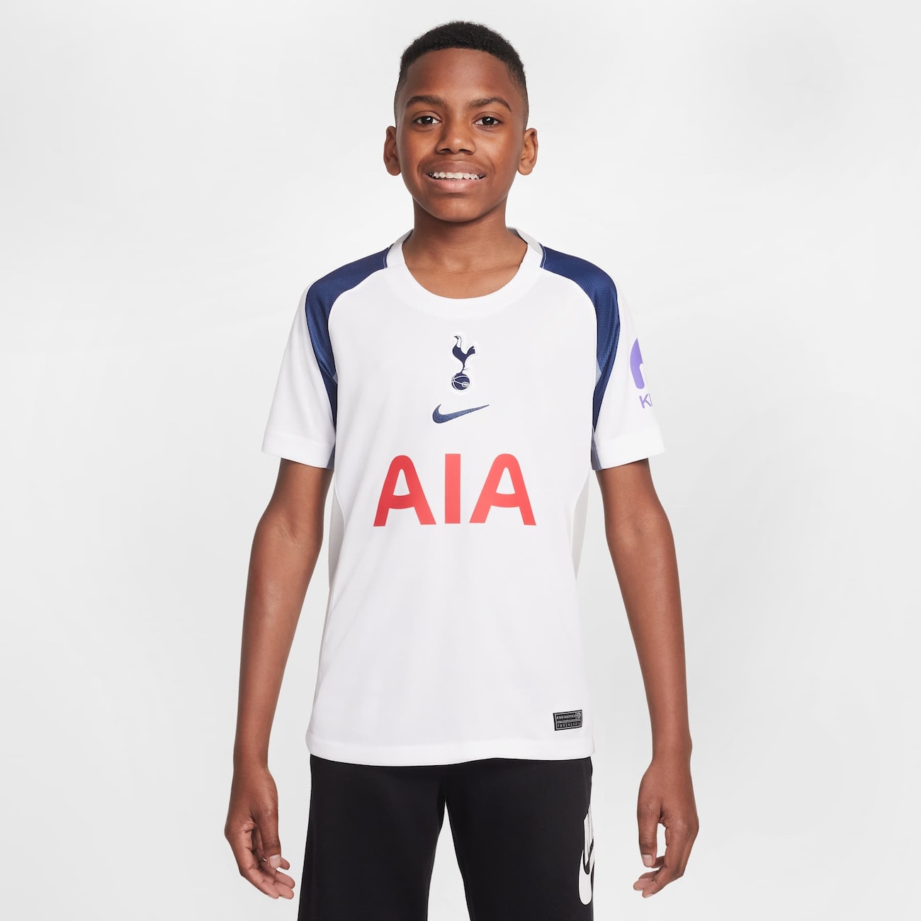 Camisa Nike Tottenham I 2025/26 Torcedor Pro Infantil