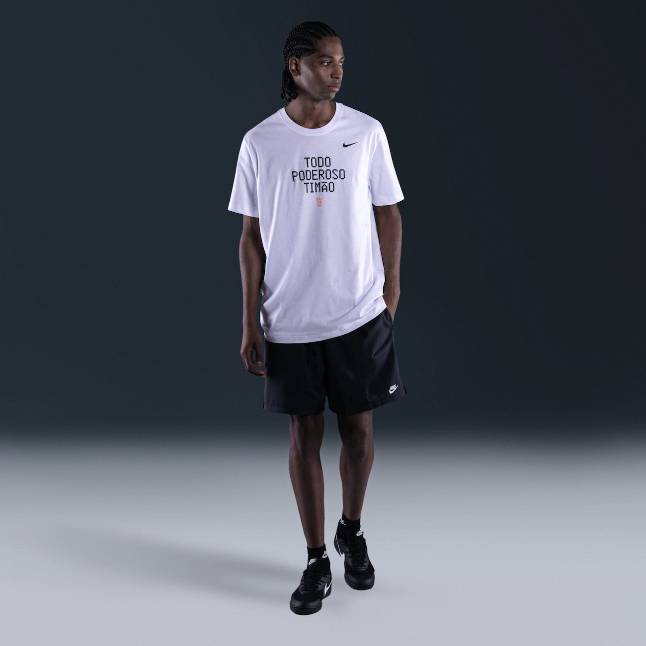 Camiseta Nike Corinthians Verbiage Masculina