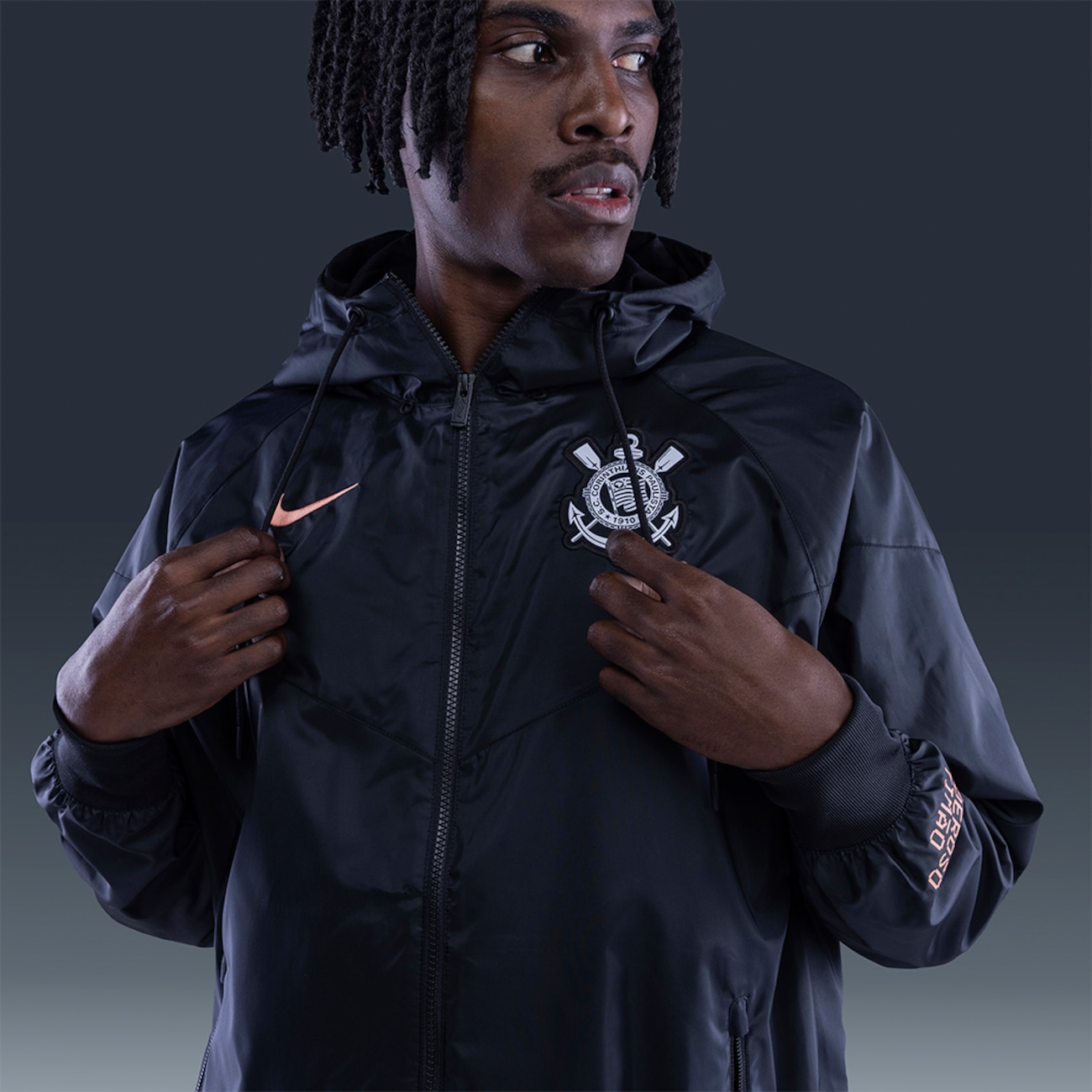 Jaqueta Corinthians Nike Woven Masculina