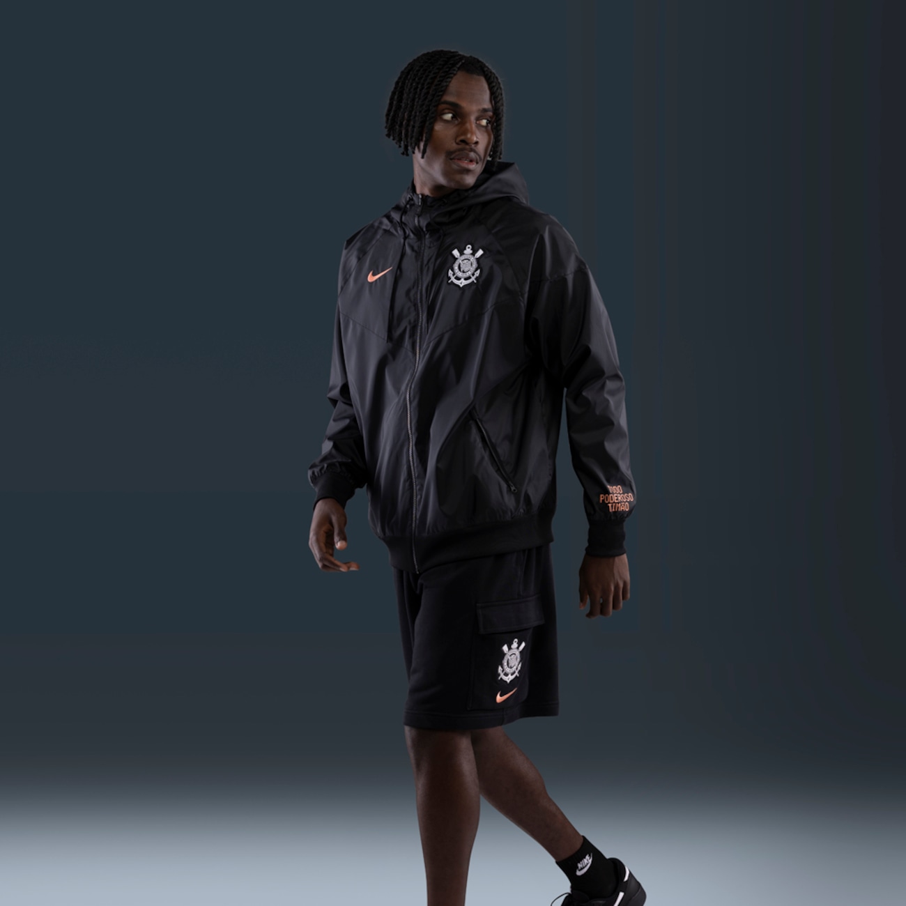 Shorts Corinthians Nike Sportswear Club Masculino