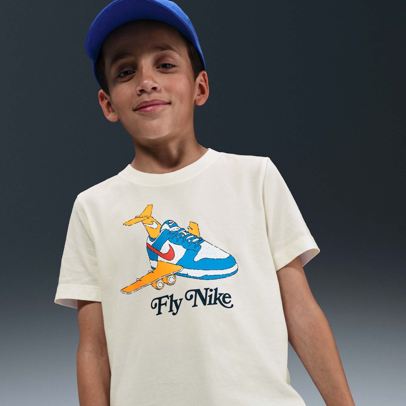 Camiseta Nike Sportswear Fly Dunk Infantil