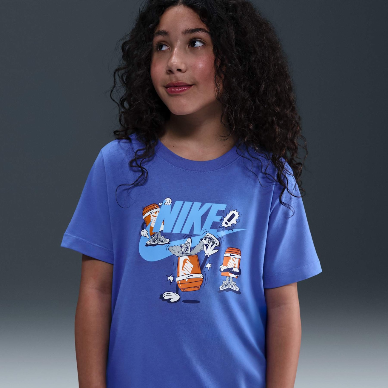 Camiseta Nike Sportswear Boxy Break Dance Infantil
