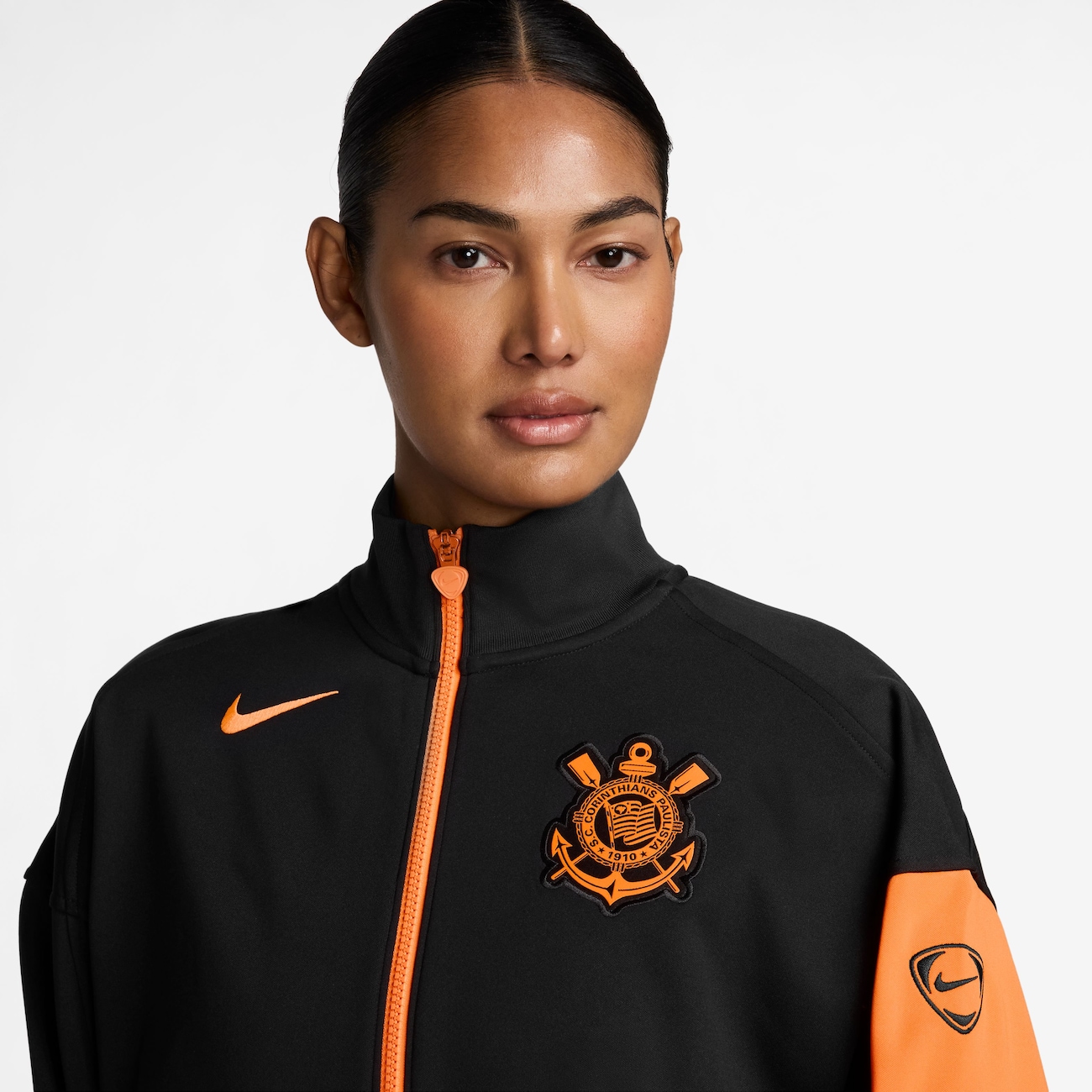 Jaqueta Corinthians Nike Total 90 Anthem III Academy Pro Feminina