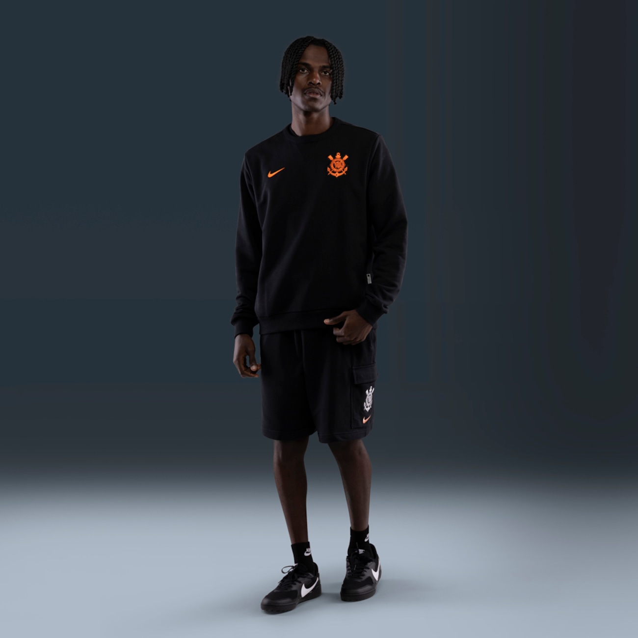 Blusão Corinthians Nike Total 90 Crew Masculino