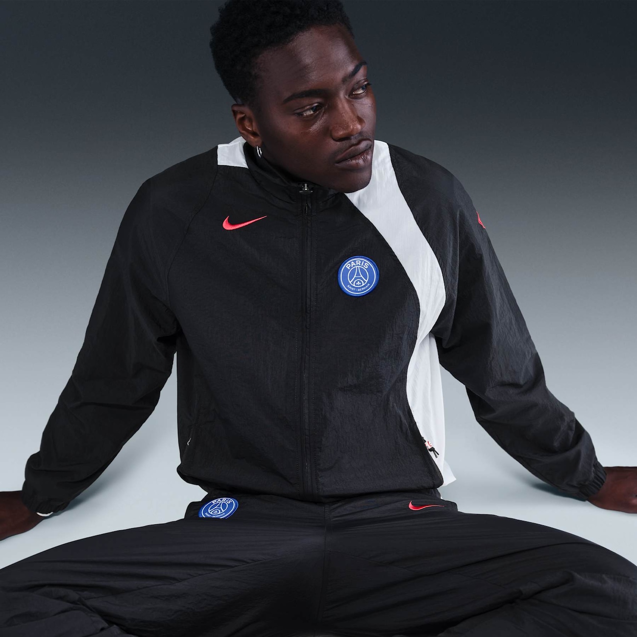 90s NIKE PARIS SAINT-GERMAIN ウォーム ジャケット Jaqueta Paris Saint-Germain Nike Total 90 Masculina - Nike