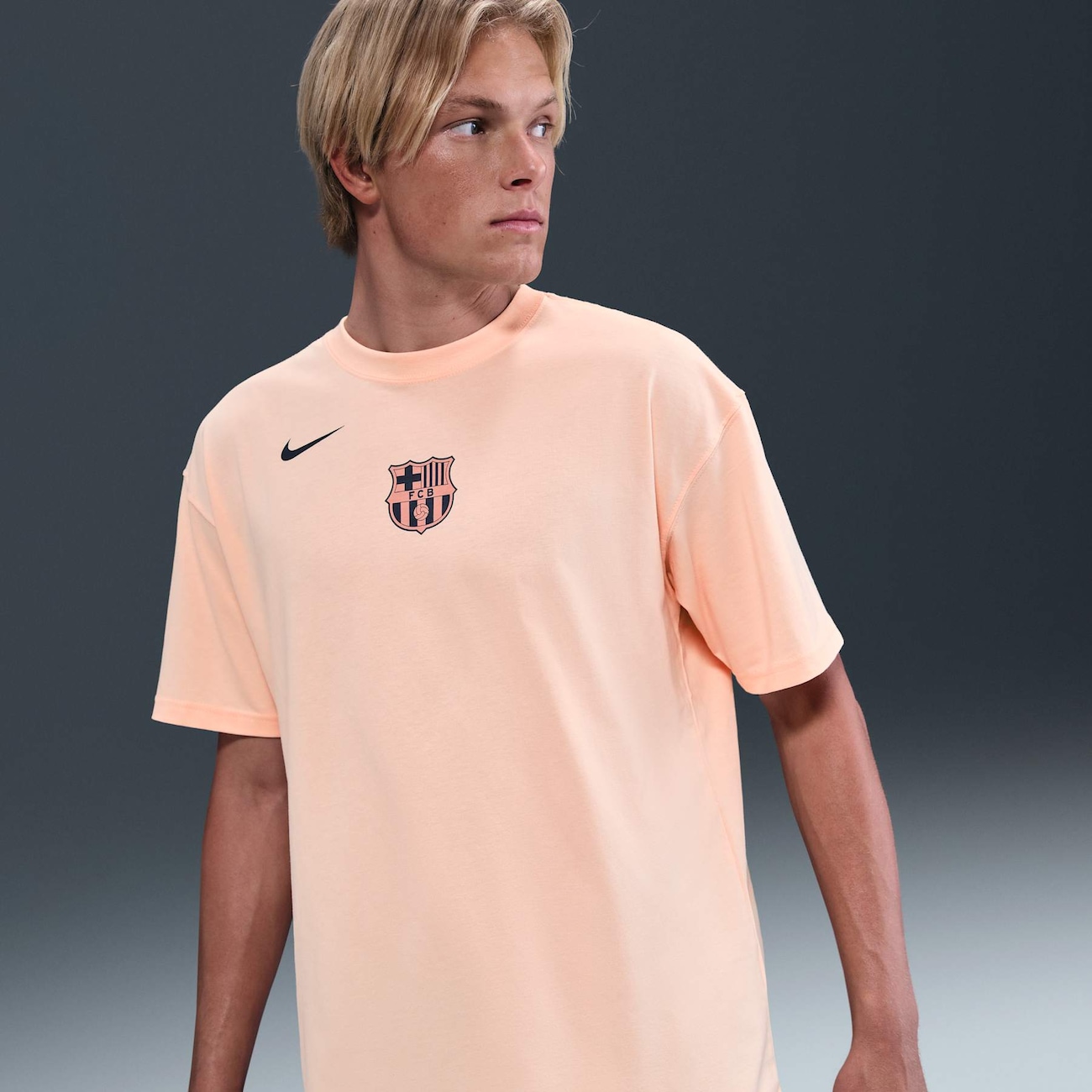 Camiseta Barcelona Nike Total 90 Masculina