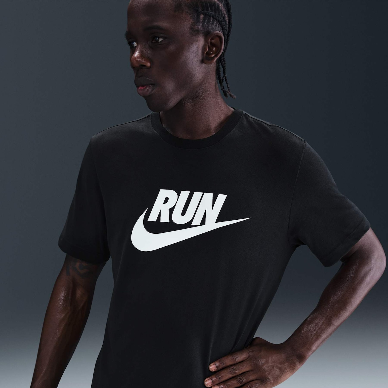 Camiseta Dri-FIT Nike Run Swoosh Masculina