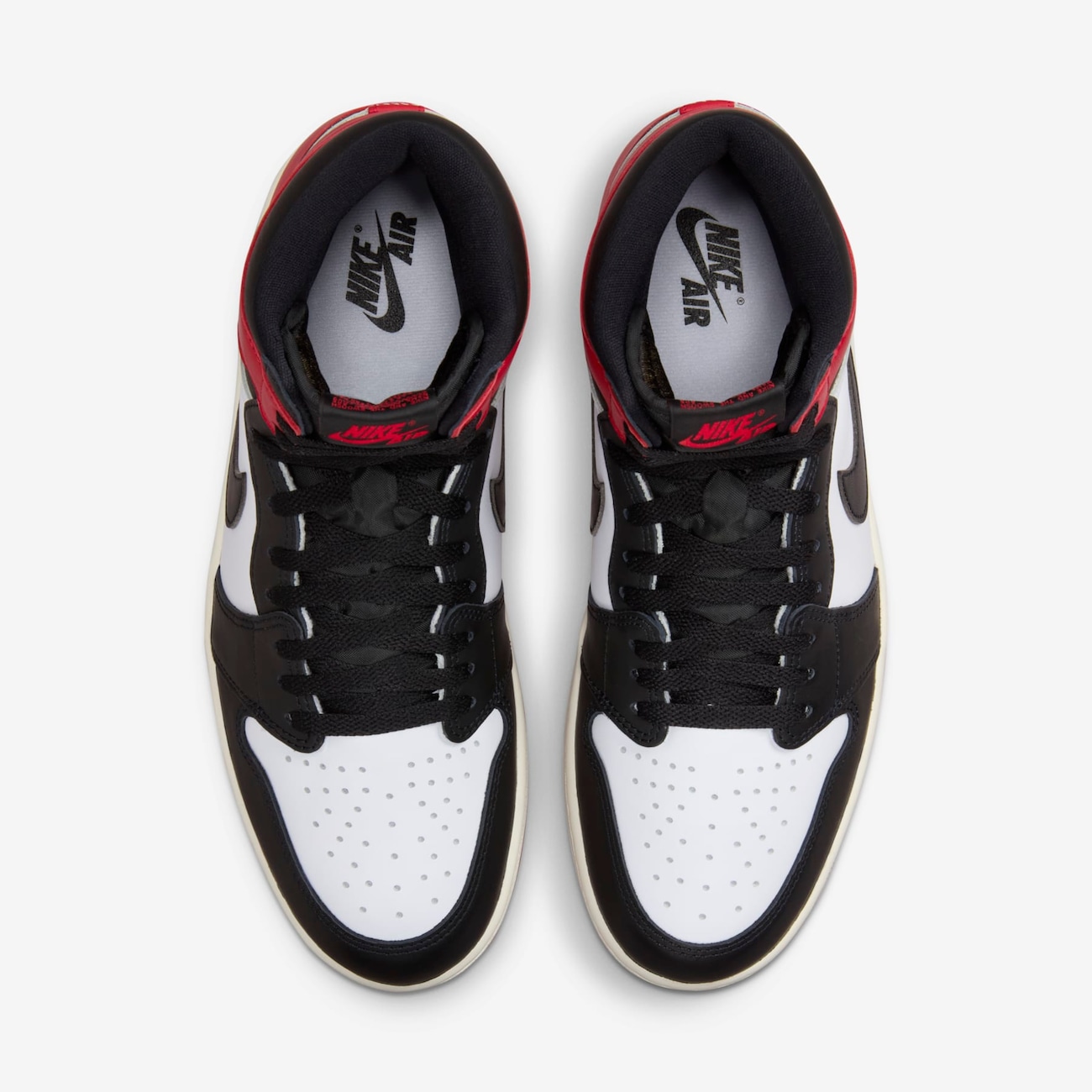 Air Jordan 1 High OG Black Toe - Nike