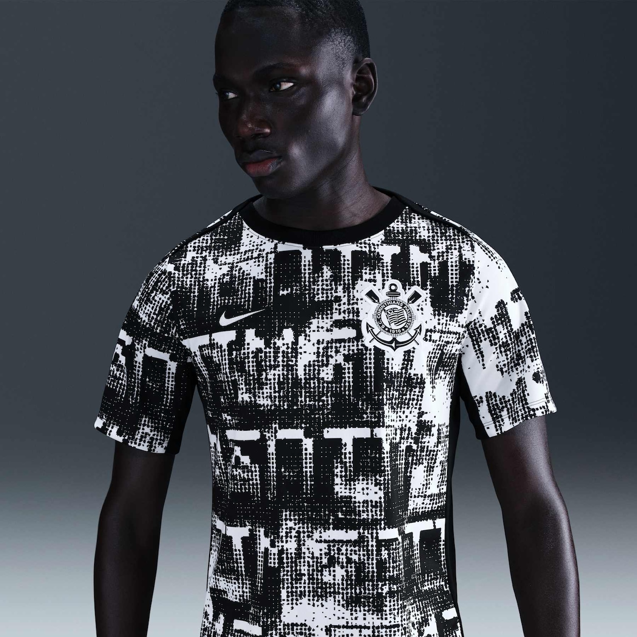 Camiseta Corinthians Nike 2026 Pré-Jogo Masculina