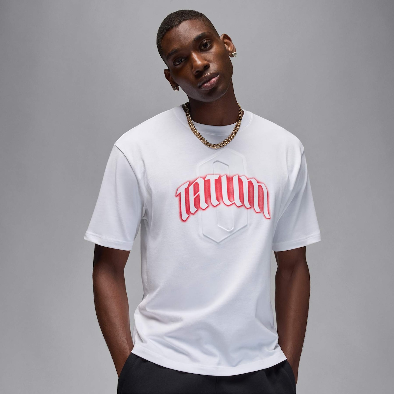Camiseta Jordan Tatum Crew Masculina