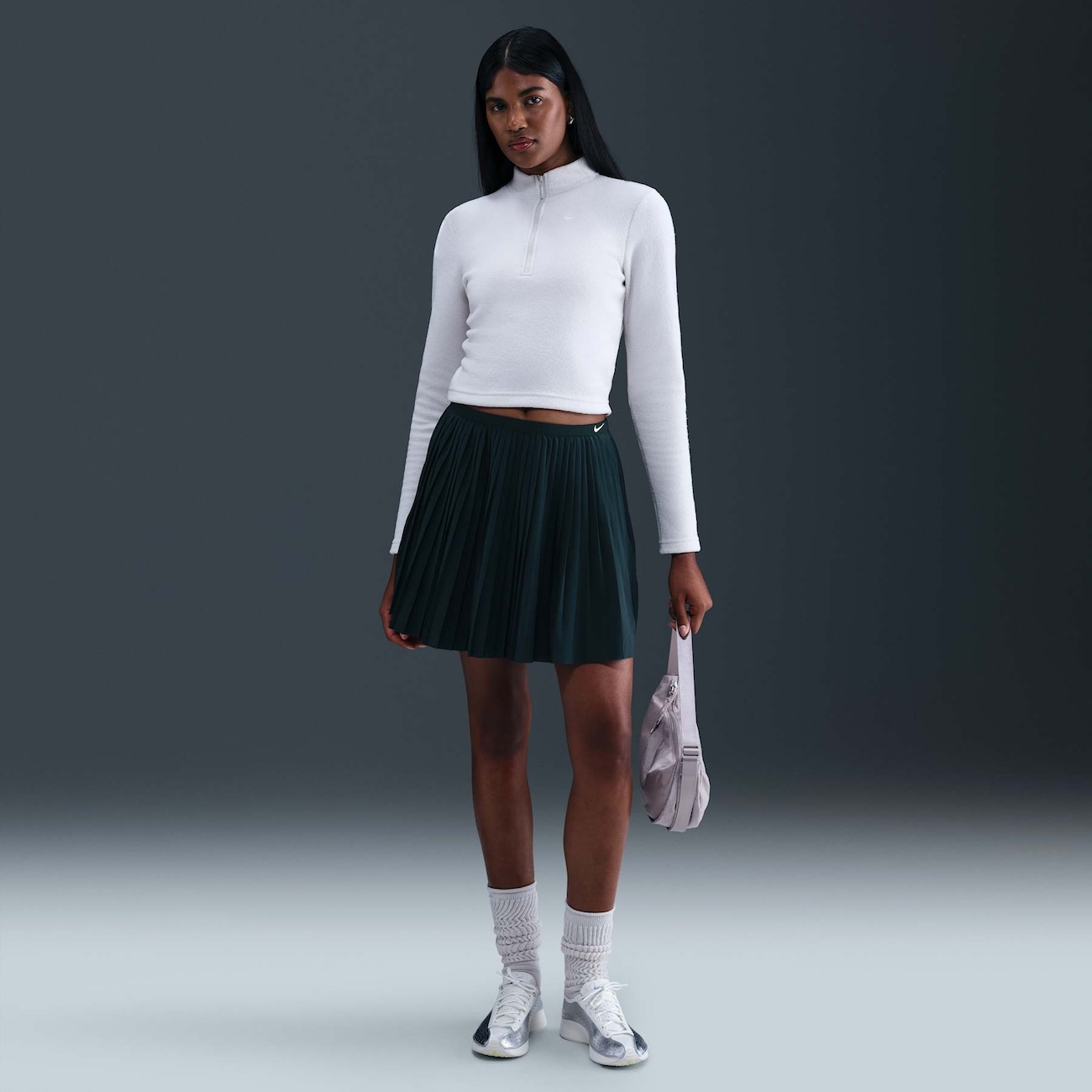 Saia Nike Sportswear Plissada Feminina