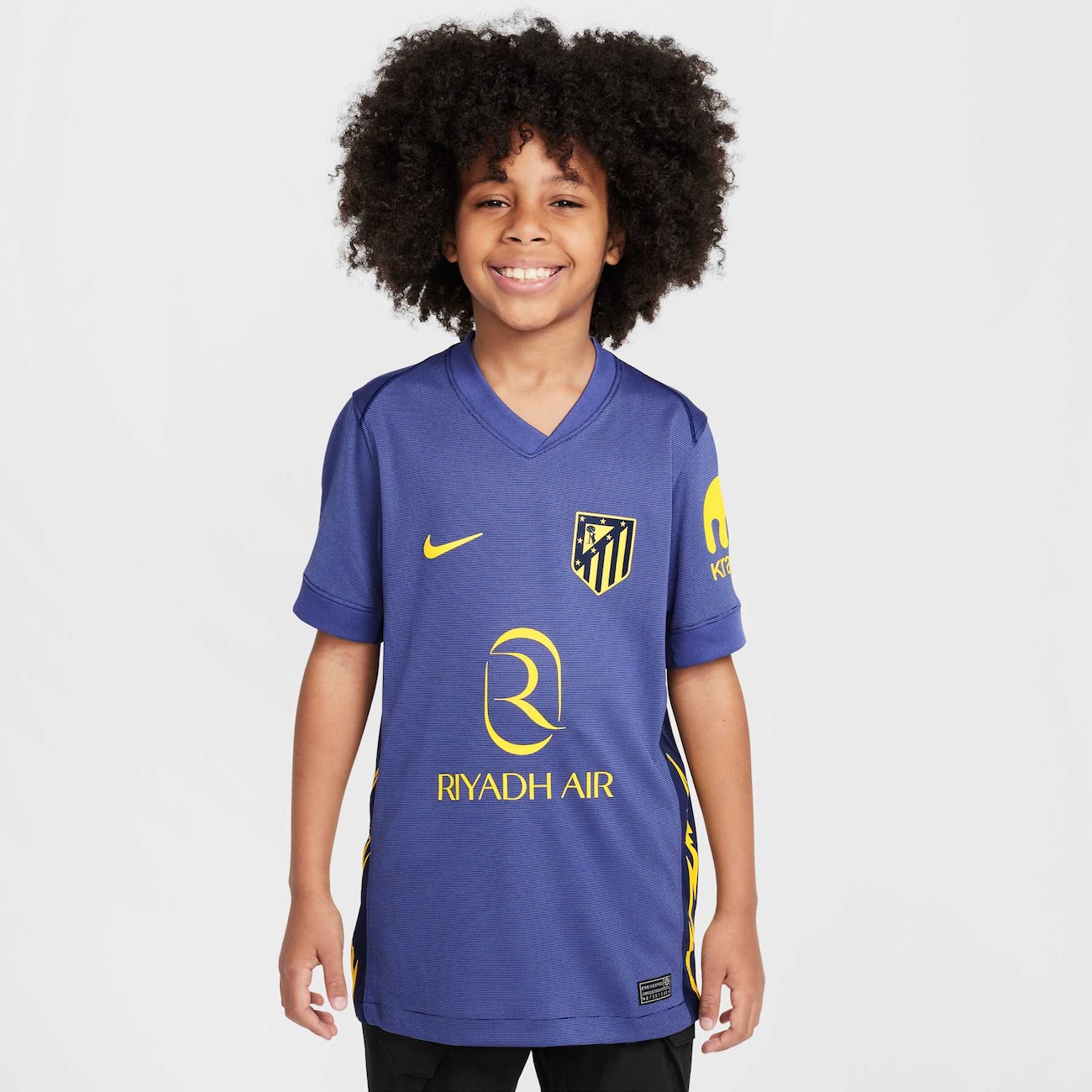 Camisa Nike Atlético de Madrid II 2025/26 Torcedor Pro Infantil
