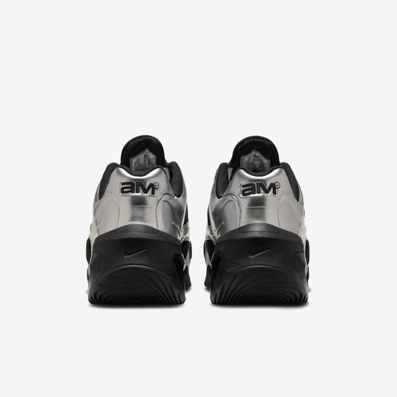 靴 Nike Air Max Muse Black/llic Silver Women's Air Max Muse Black and Metallic Silver - Nike