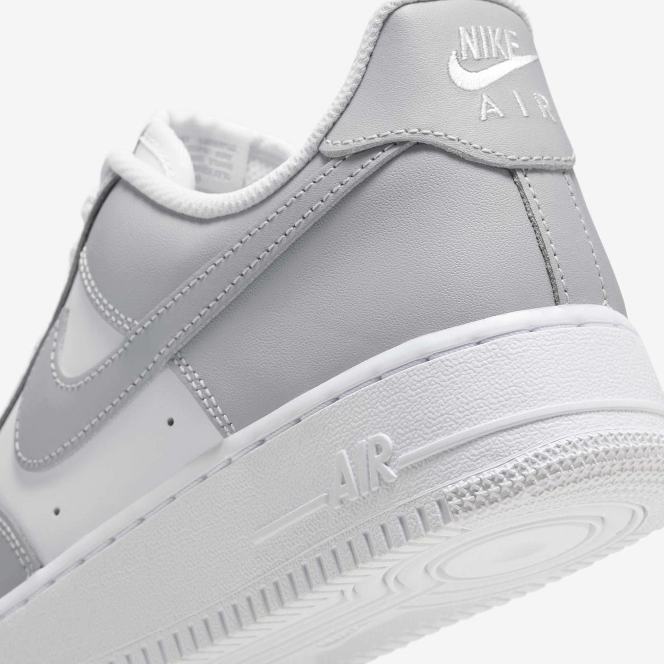 NIKE AIR FORCE 1 ホワイト グレー Tênis Nike Air Force 1 '07 Masculino - Nike