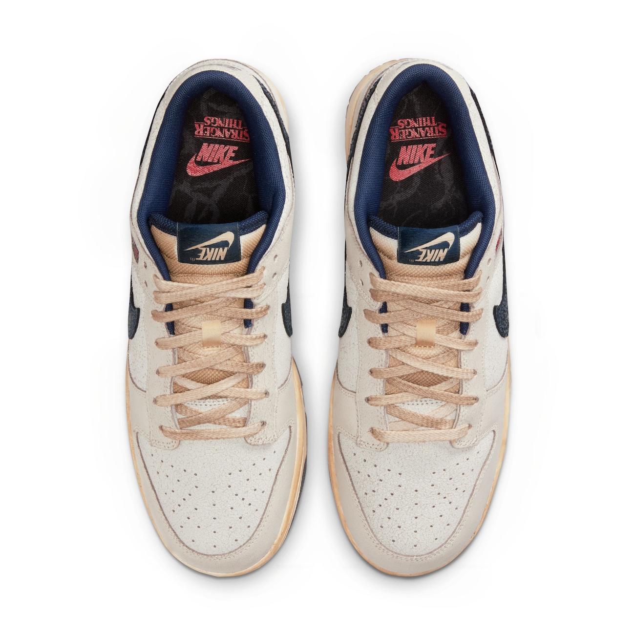 Dunk Low x Stranger Things Phantom and Midnight Navy - Nike