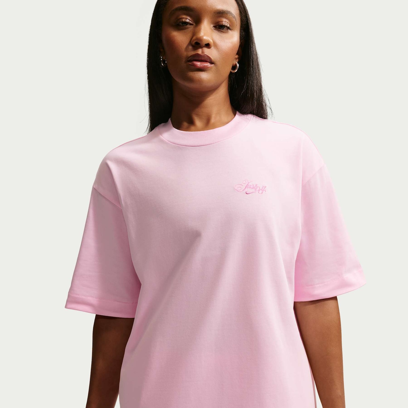 Camiseta Nike Sportswear JDI Oversized Feminina