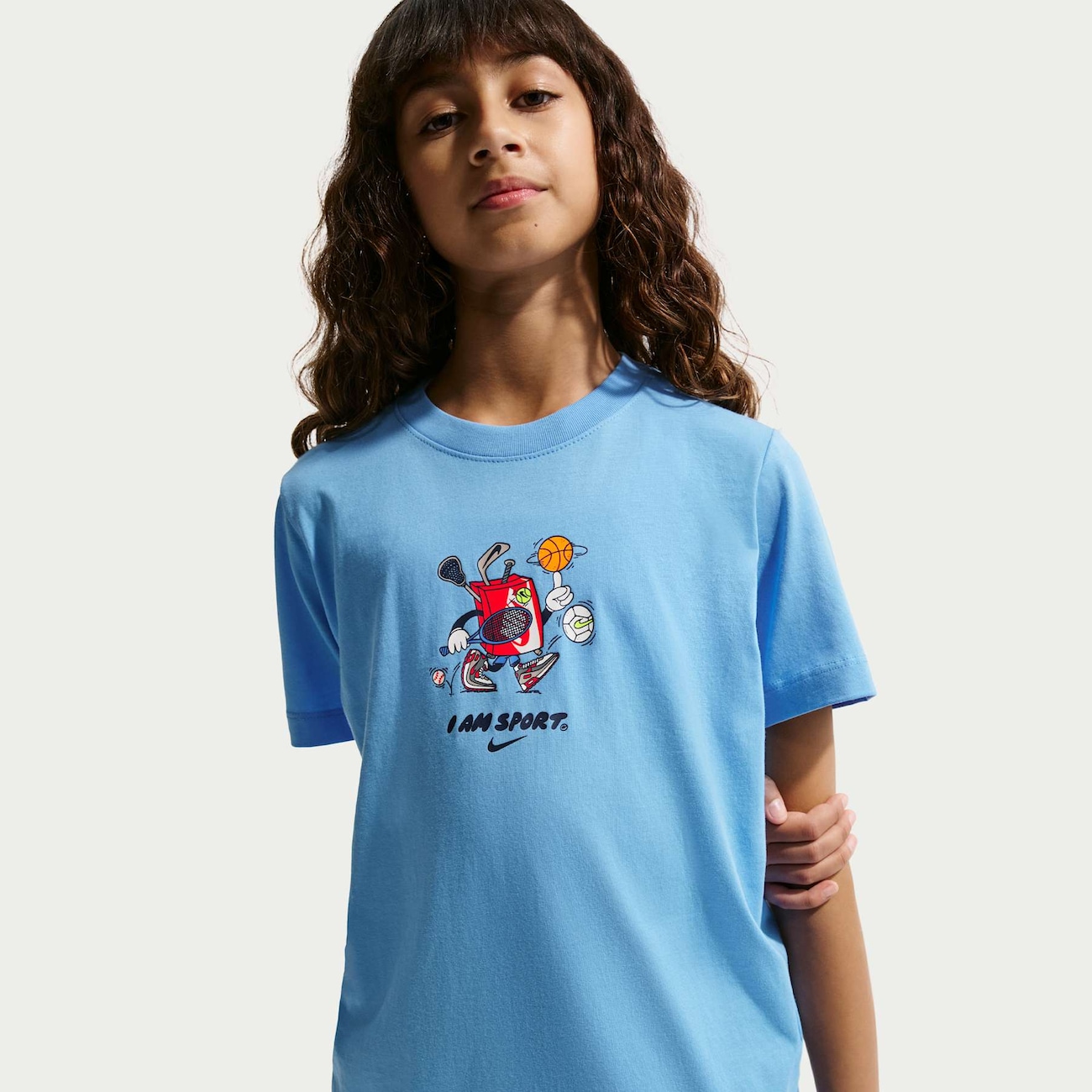 Camiseta Nike Sportswear Boxy Infantil - Nike