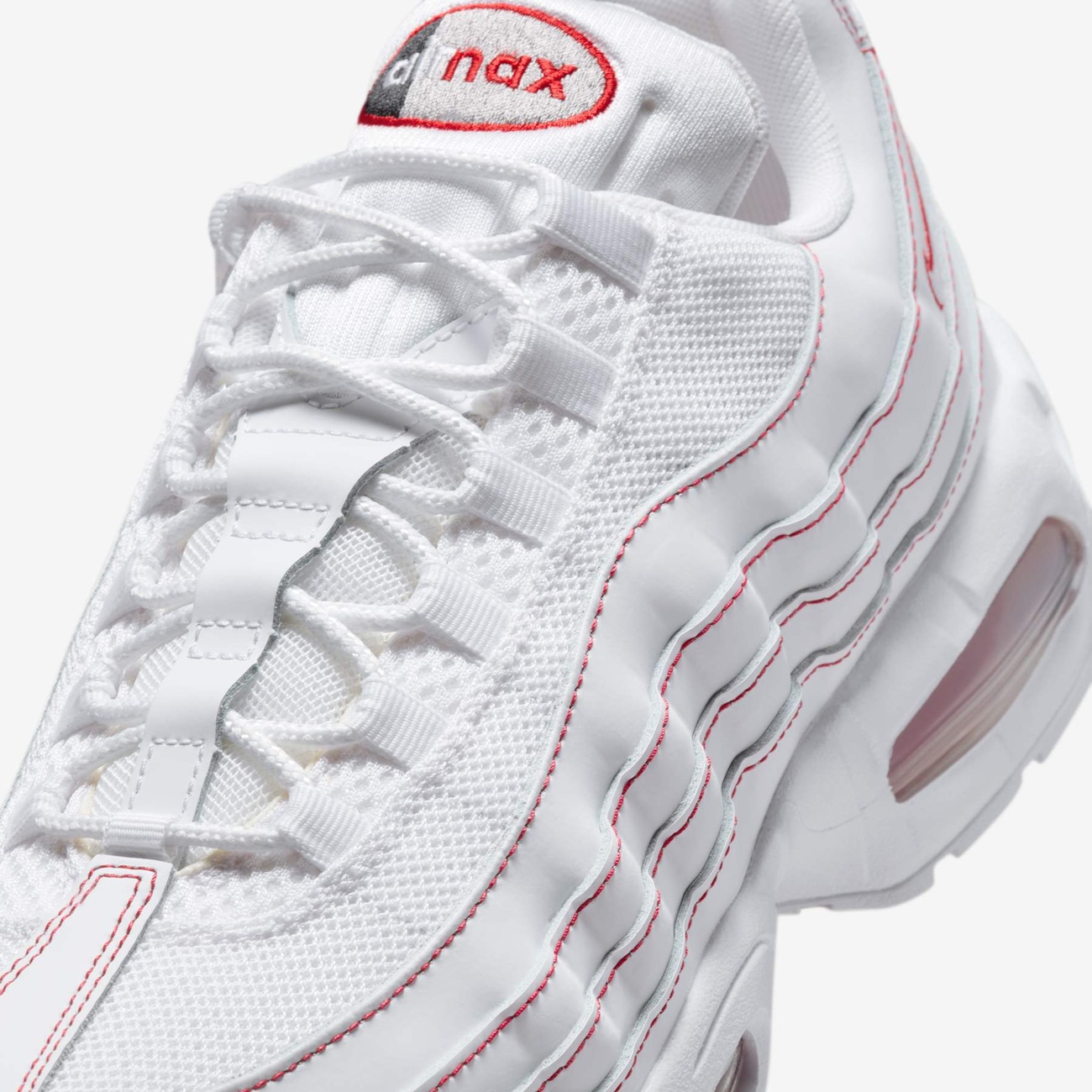 Air Max 95 OG White & University Red - Nike Air Max 95 OG White & University Red - Nike