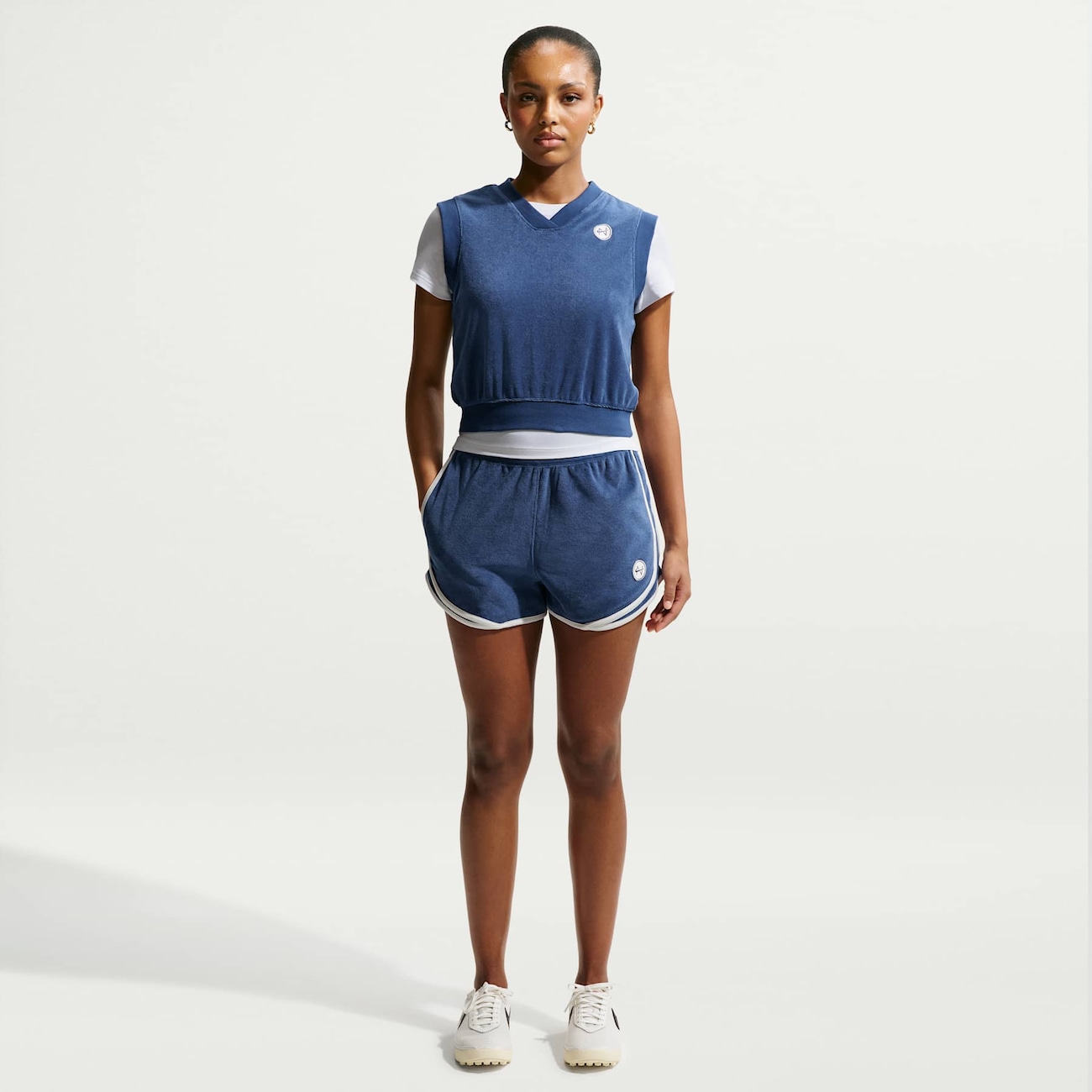 Shorts Nike Sportswear Chill Terry Feminino
