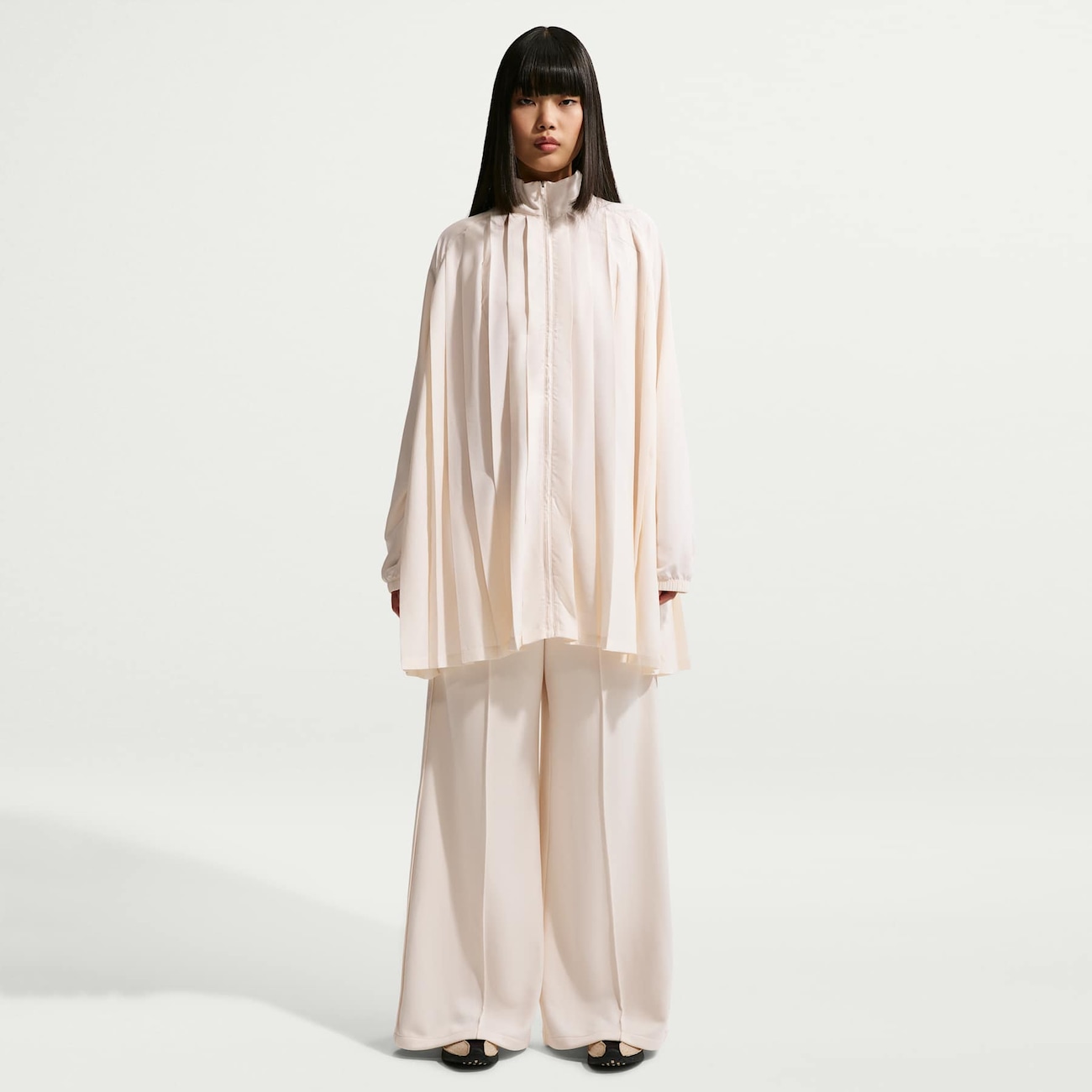 Vestido Nike Sportswear Manga Longa Pleated Feminino