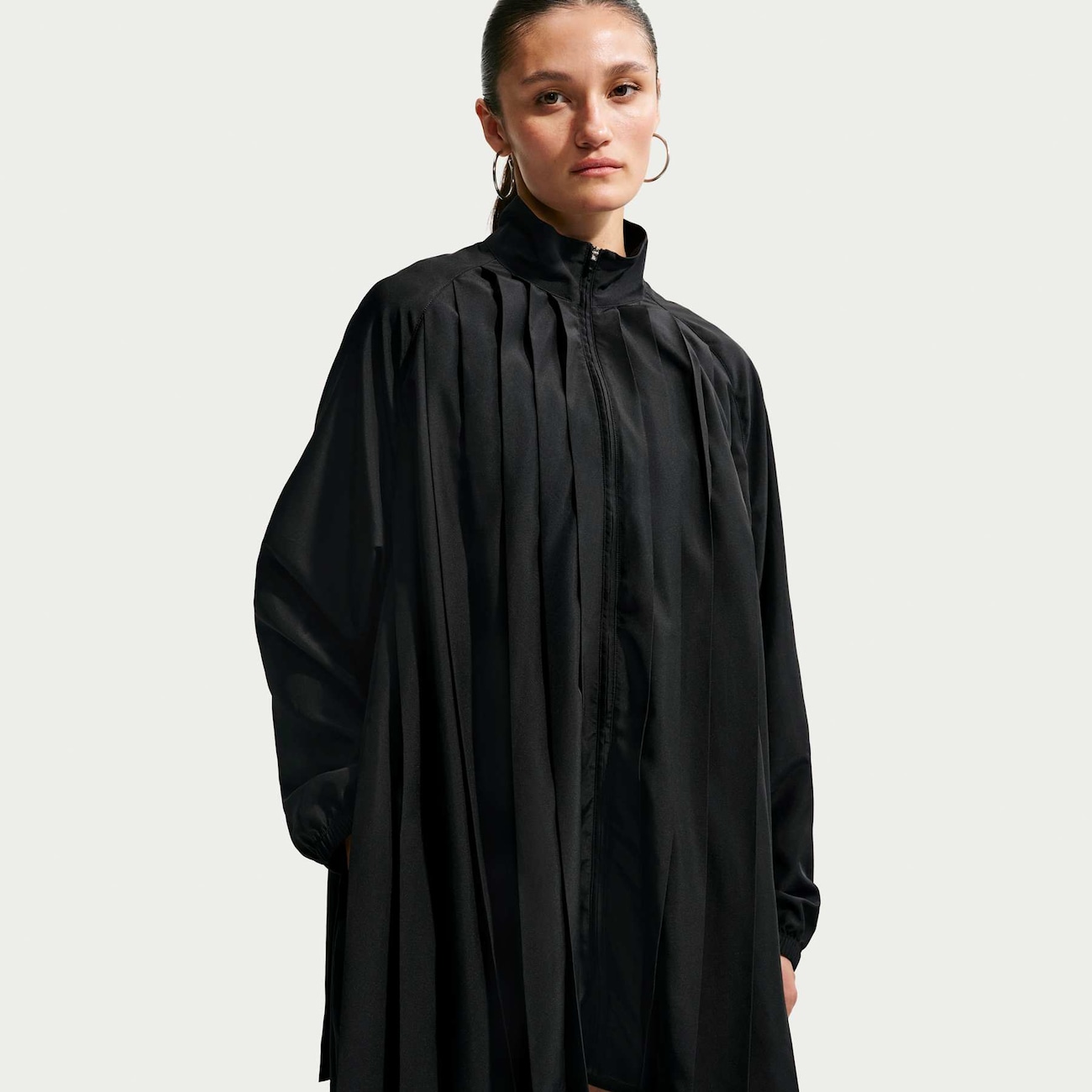Vestido Nike Sportswear Manga Longa Pleated Feminino