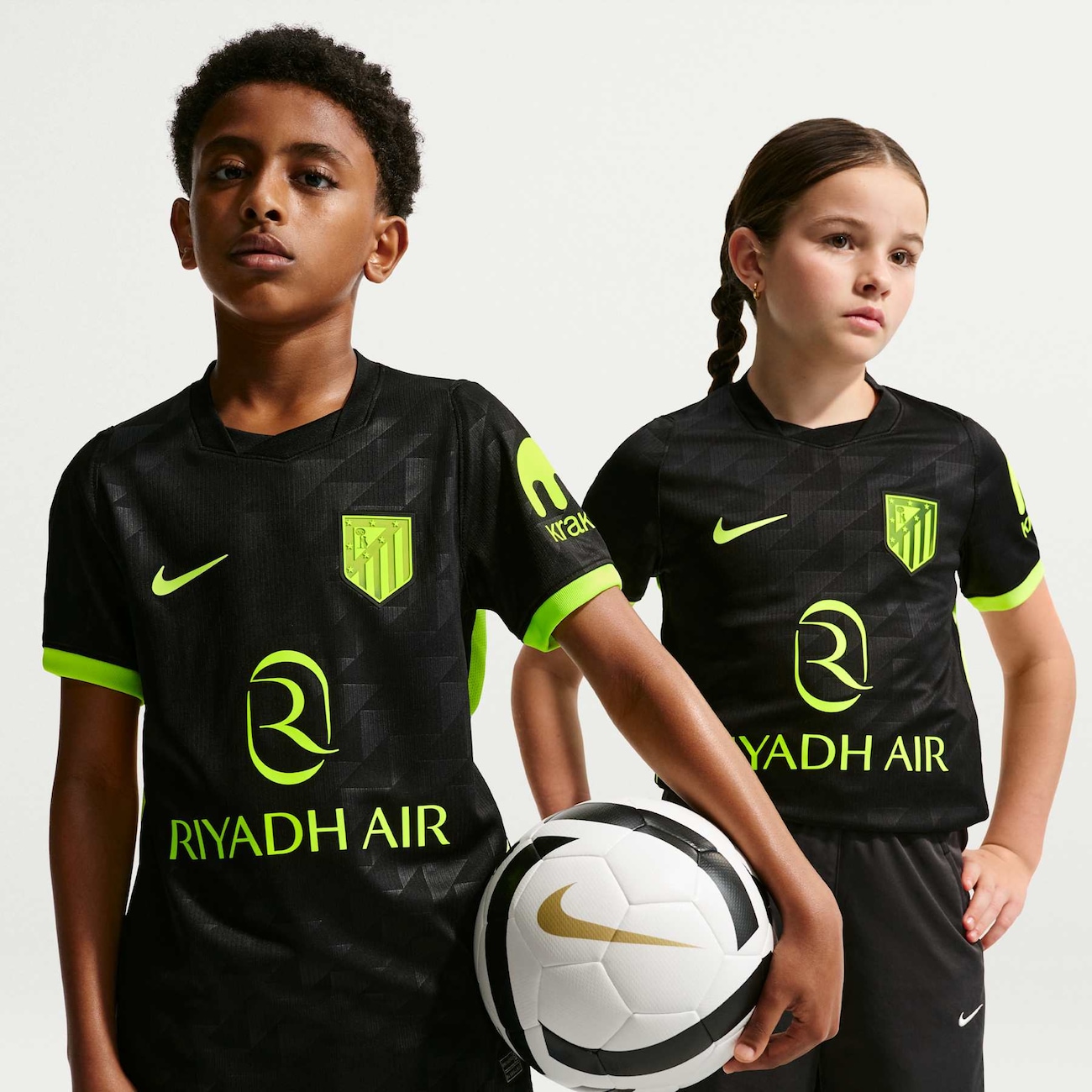 Camisa Atlético de Madrid Nike II 2026/27 Torcedor Pro Infantil