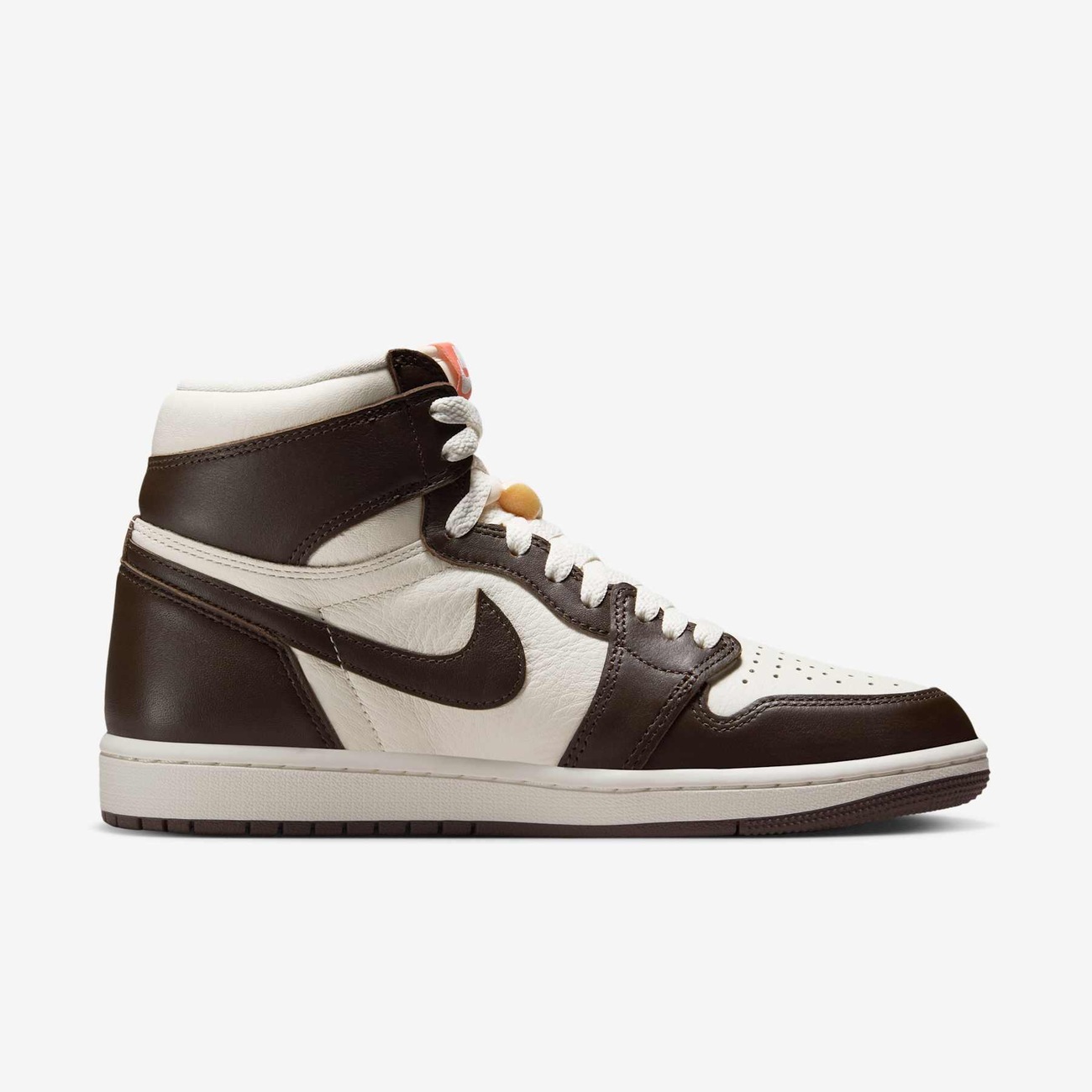 Women's Air Jordan 1 High OG Baroque Brown and Sail - Nike