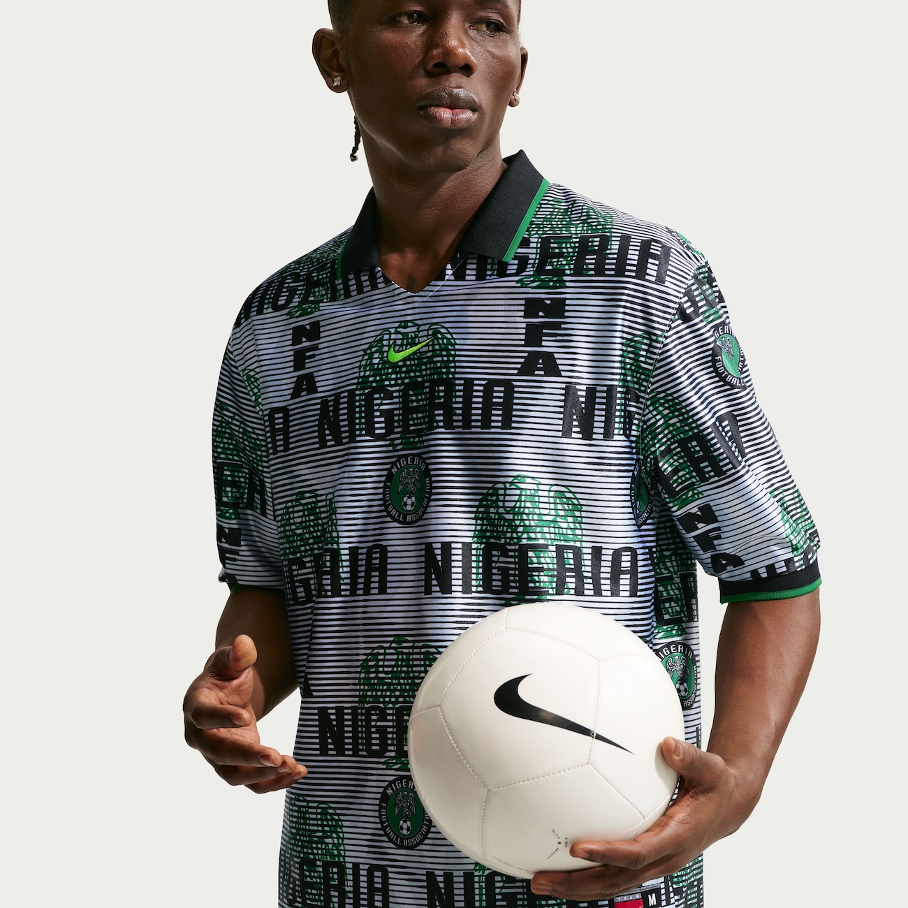 Camiseta Nigéria Dri-FIT Nike Energy Masculina