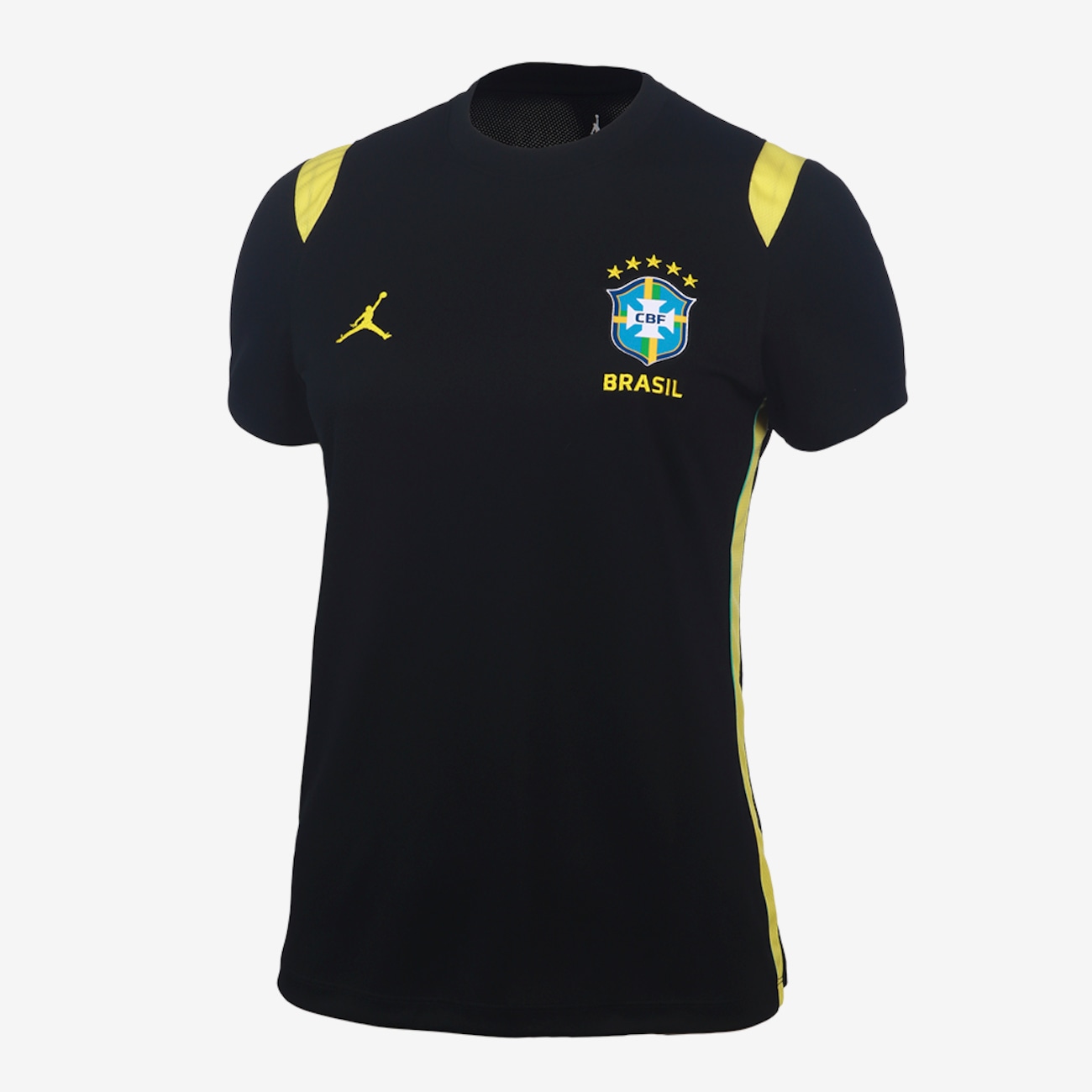 Camiseta Brasil Jordan Academy Pro 2026 Treino Feminina