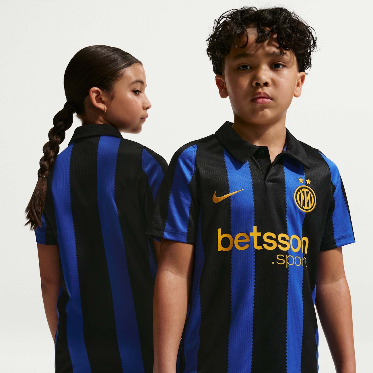 Camisa Inter de Milão Nike I 2026/27 Torcedor Pro Infantil