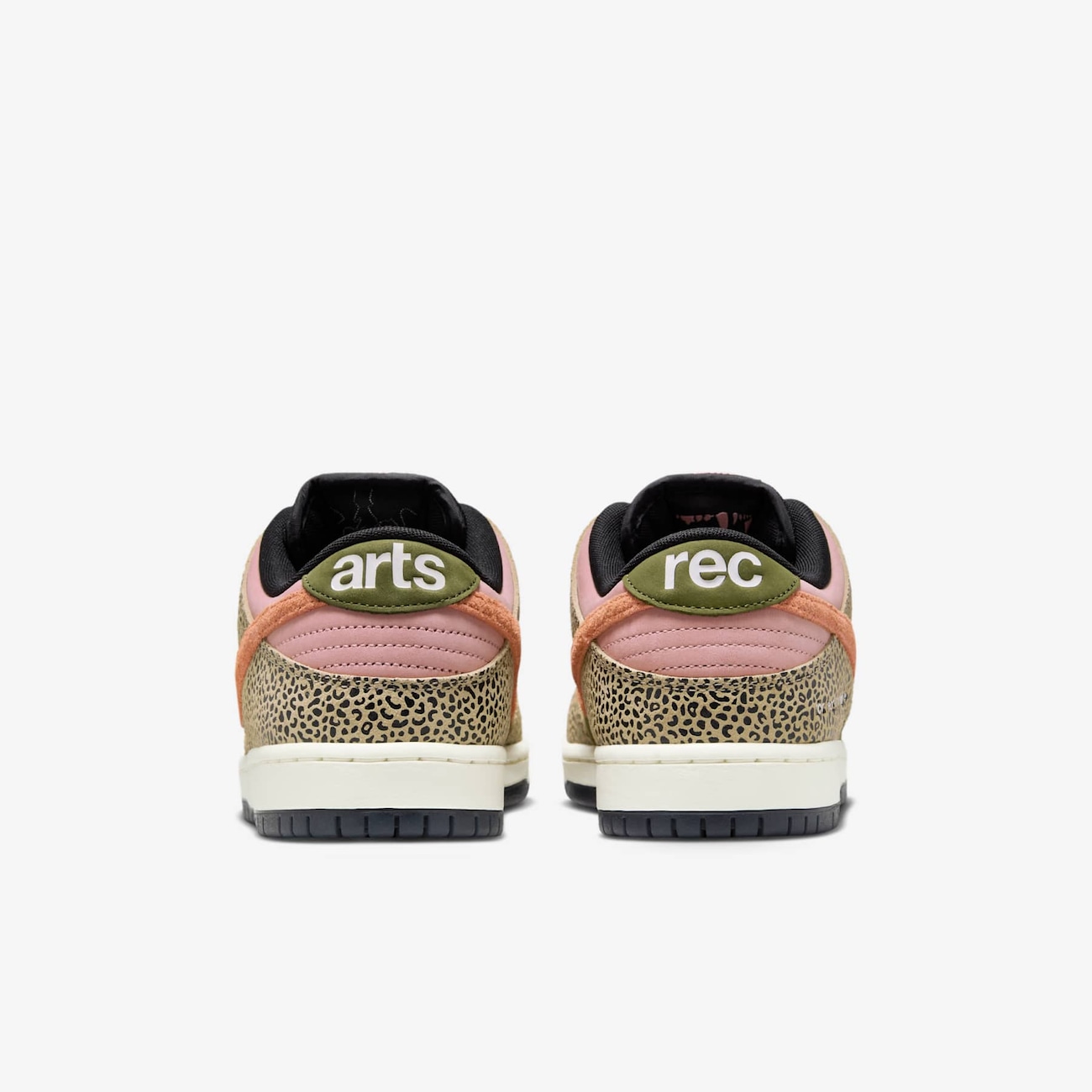 Nike SB Dunk Low Pro x Arts-Rec Skateshop Rust Pink and Rough