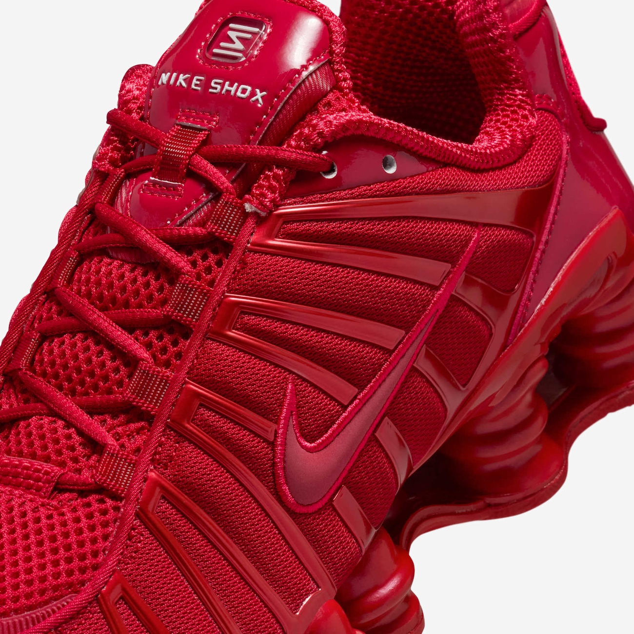 Women's Nike Shox TL Gym Red - Nike