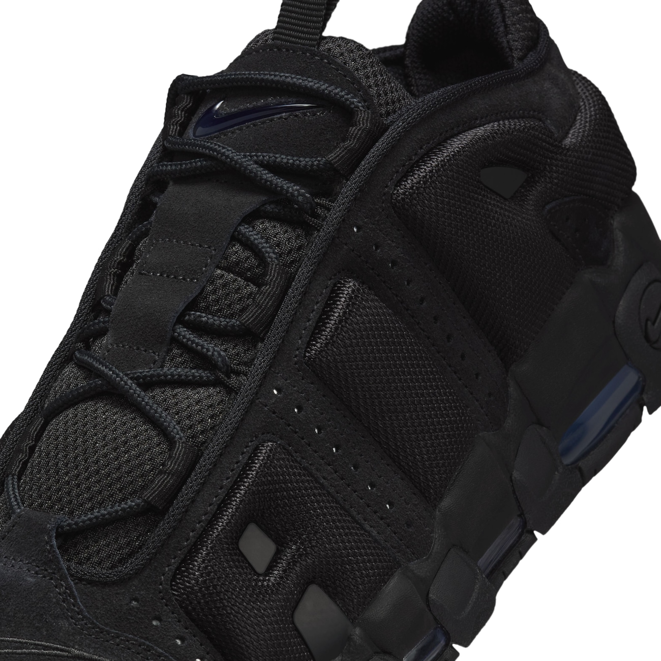 Nike Air More Uptempo Low Triple Black - Nike