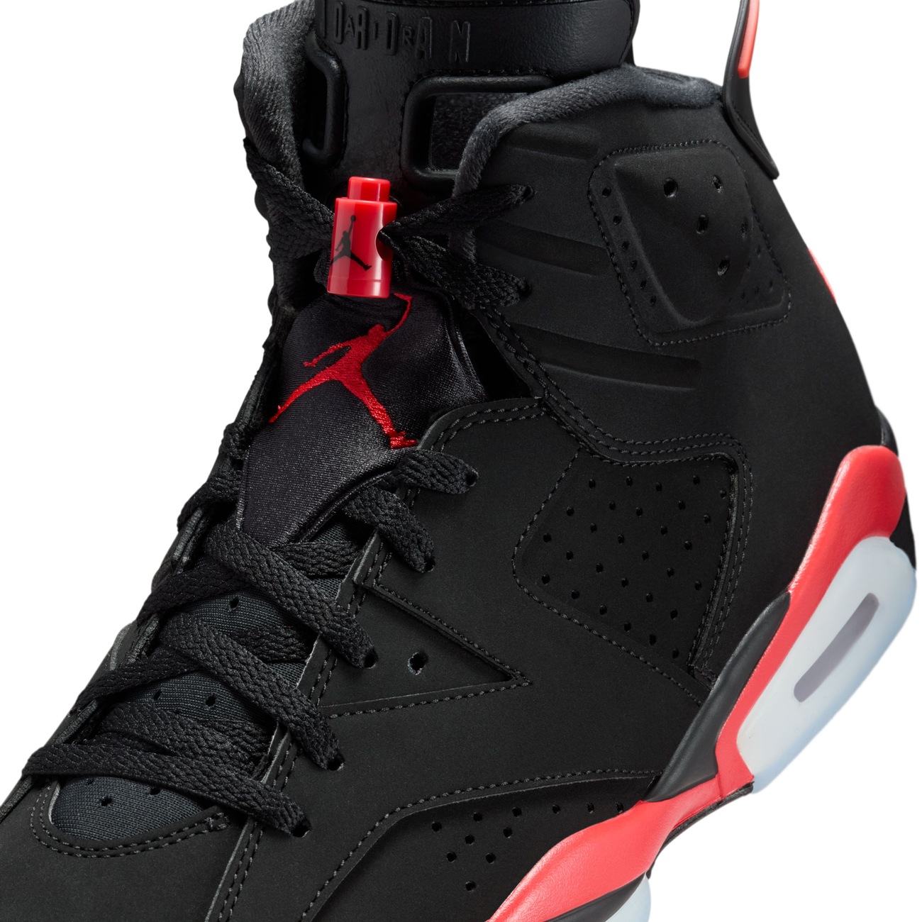 【新品】Nike Air Jordan 6 Black/Infrared Air Jordan 6 Retro Infrared - Nike