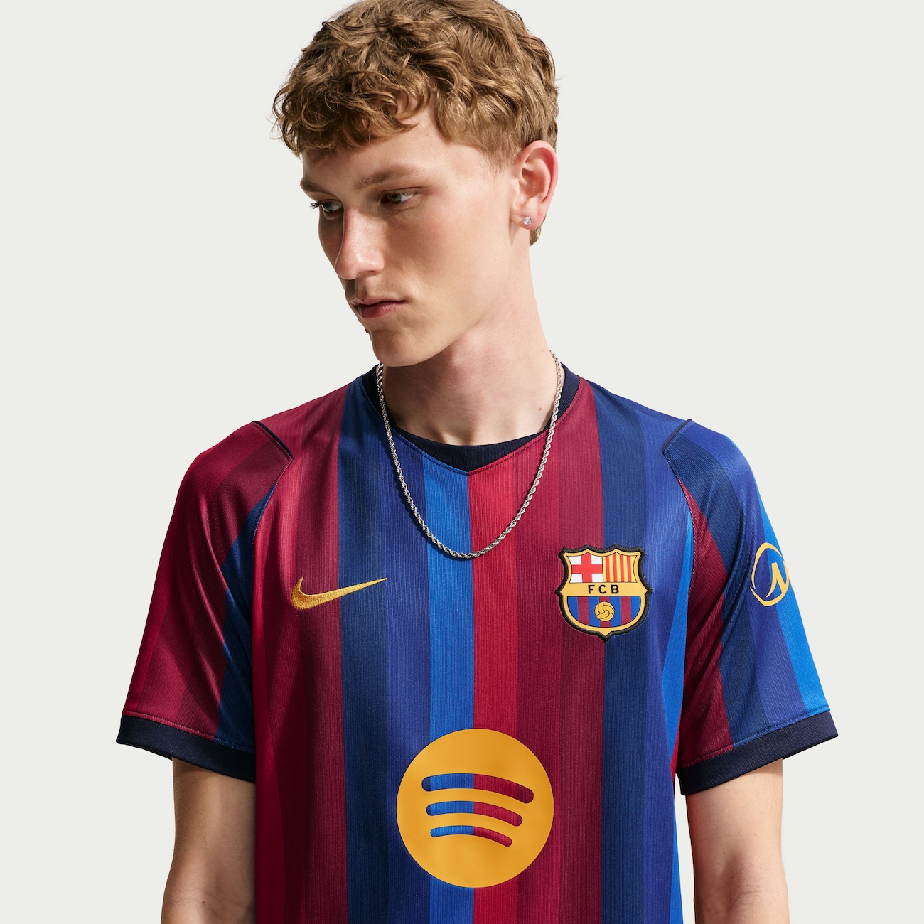 Nike FC Barcelona ユニフォーム Camisa Barcelona Nike I 2026/27 Torcedor Pro Masculina - Nike