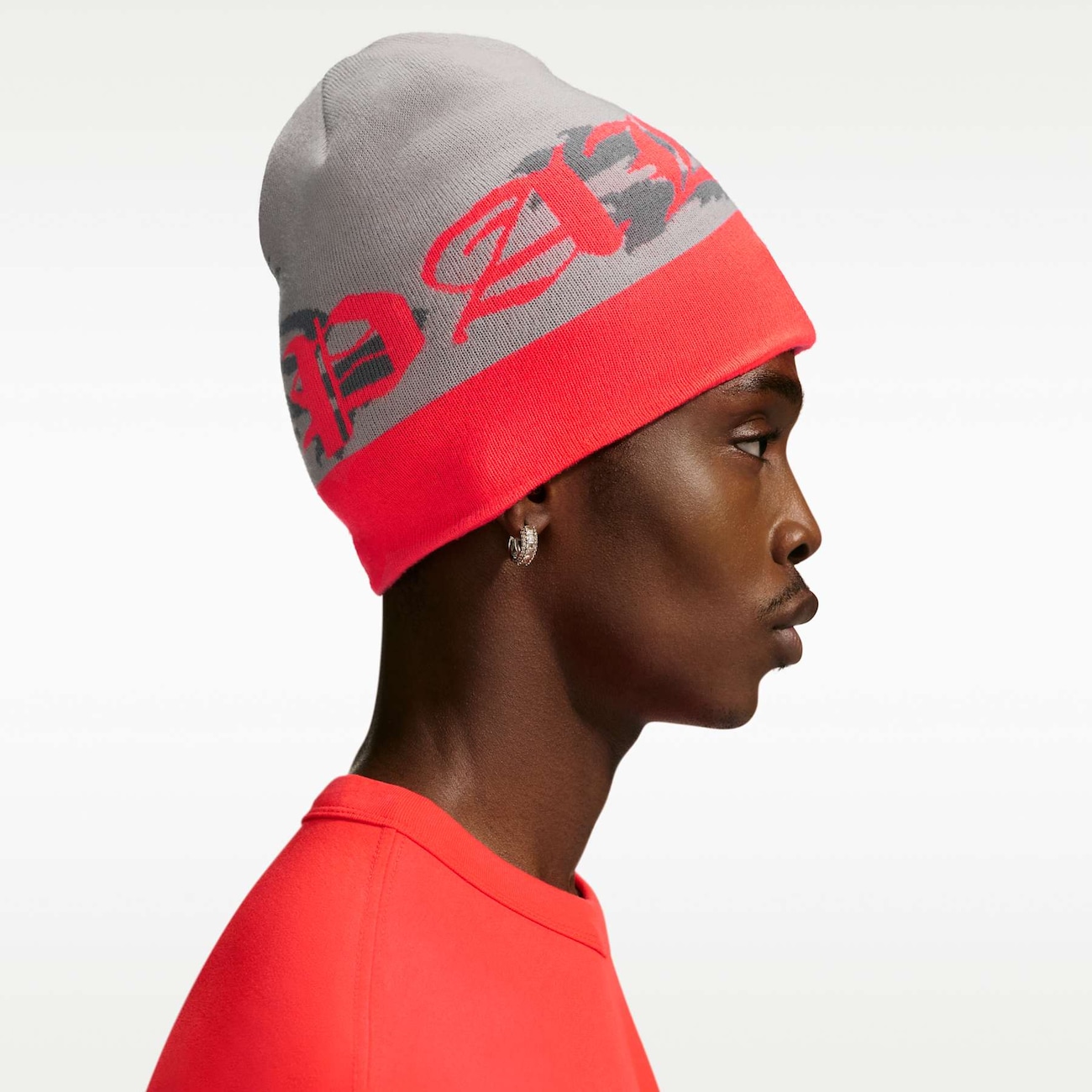 NIKE x PALACE England ビーニー Nike Uncuffed Beanie x England x Palace Pewter Grey - Nike