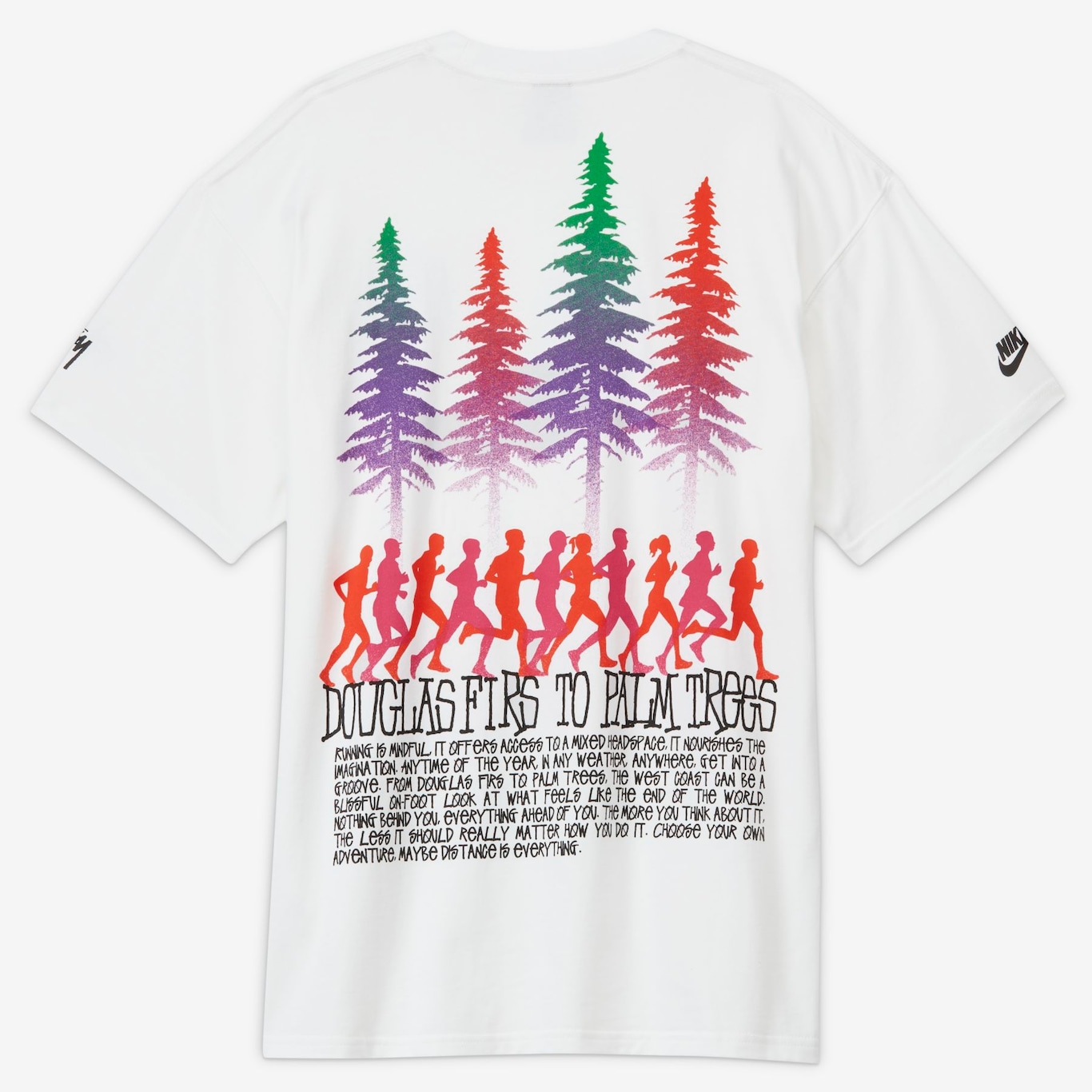 Camiseta Stussy Nike X Blancos Men Camiseta Stussy X Nike Blanco