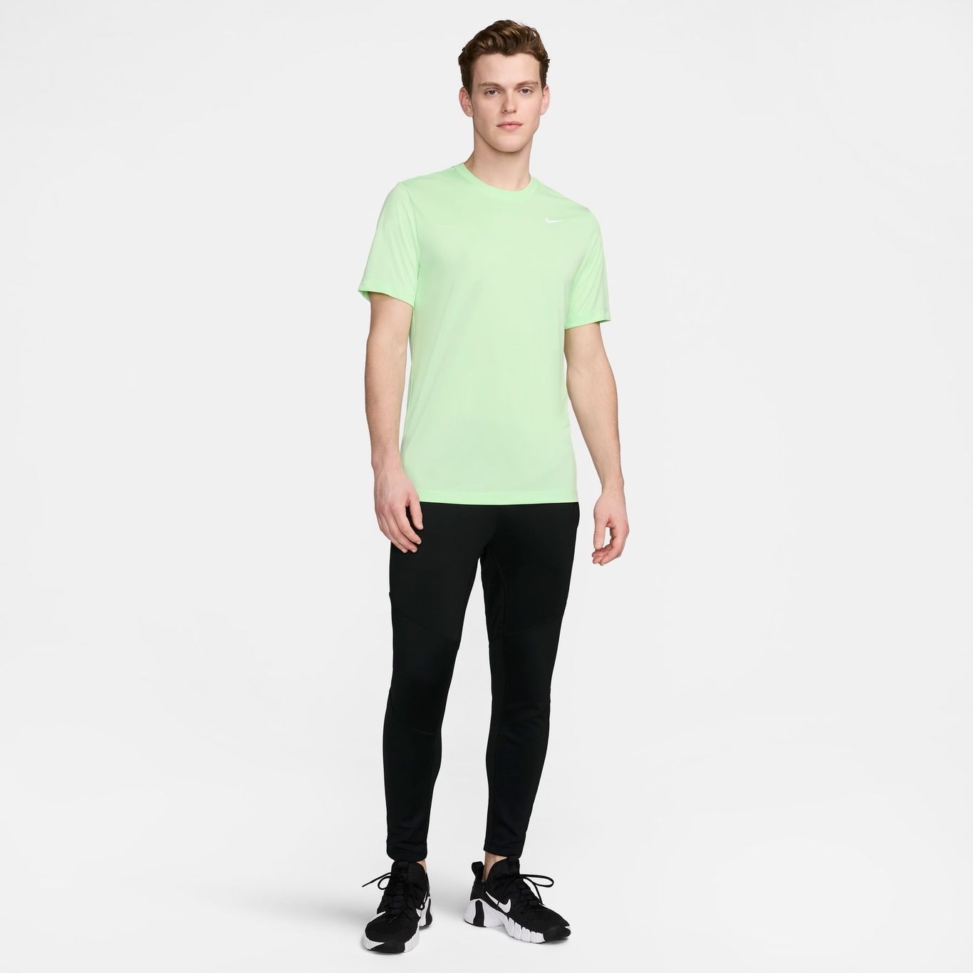 Nike Mens Dry Anti-Odor Dri-Fit Long Sleeve Shirt Cardinal X-Large