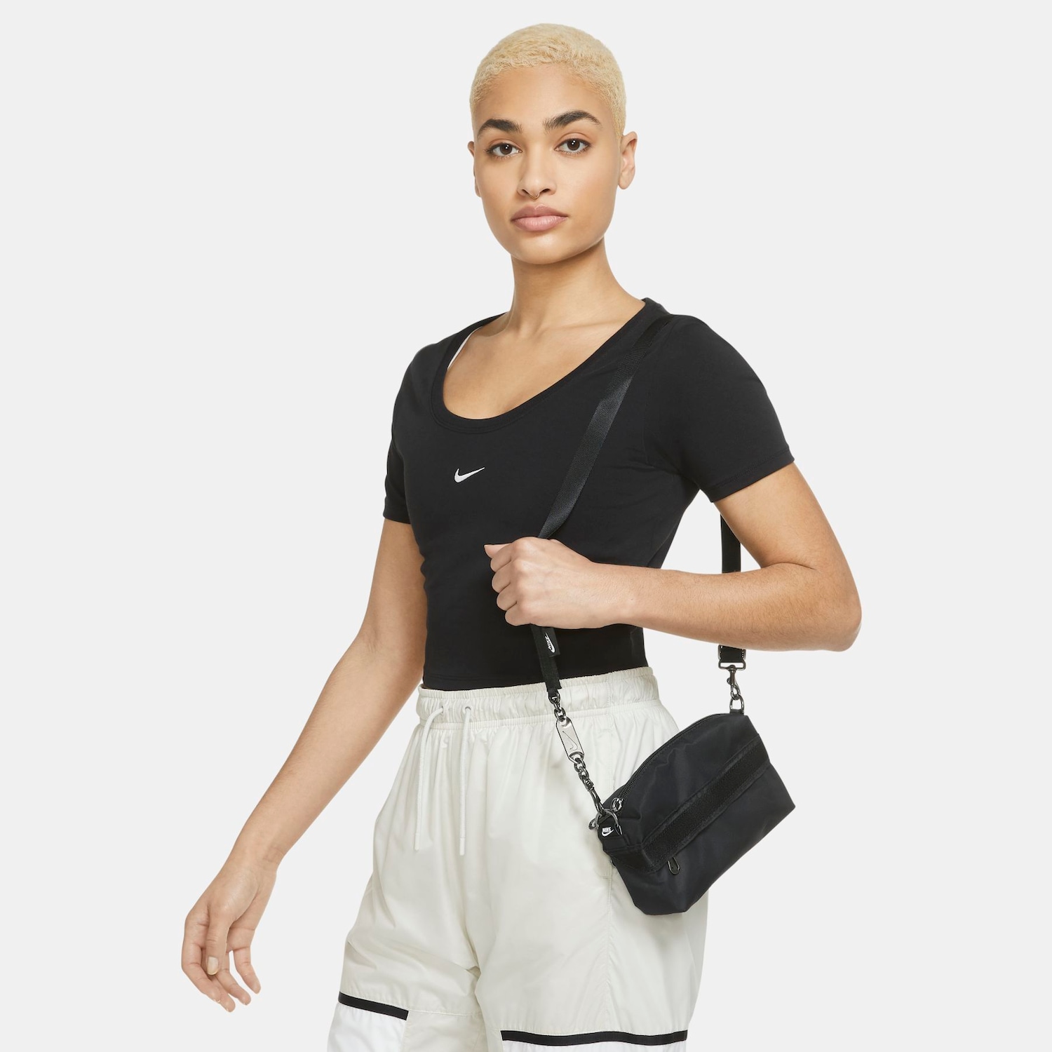 befen Bolsa clutch transversal feminina Bfn2692, P Bolsa Transversal Nike Sportswear Futura Luxe Feminina