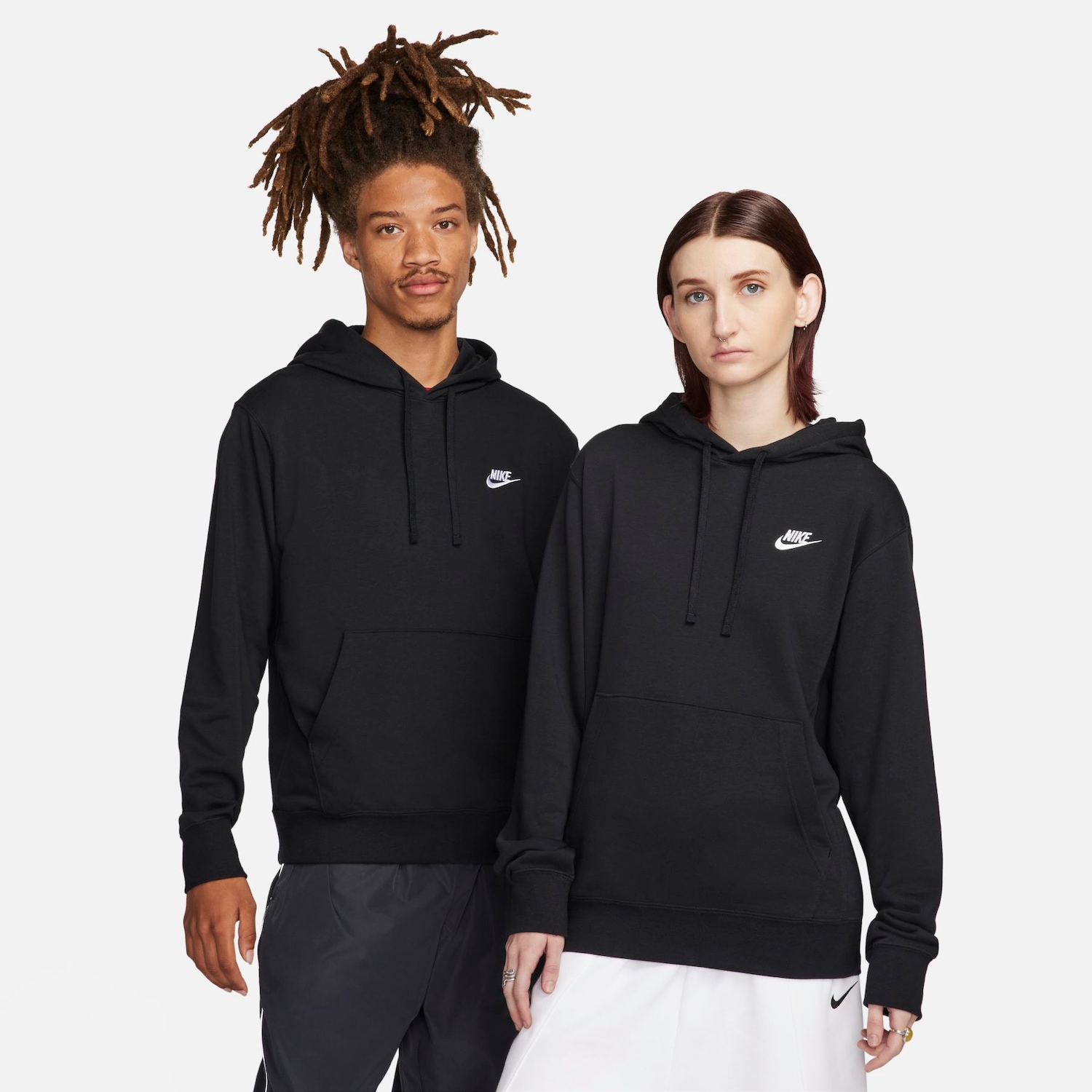 Blusão Nike Sportswear Club Masculino | Cor: Preto | Tamanho: G