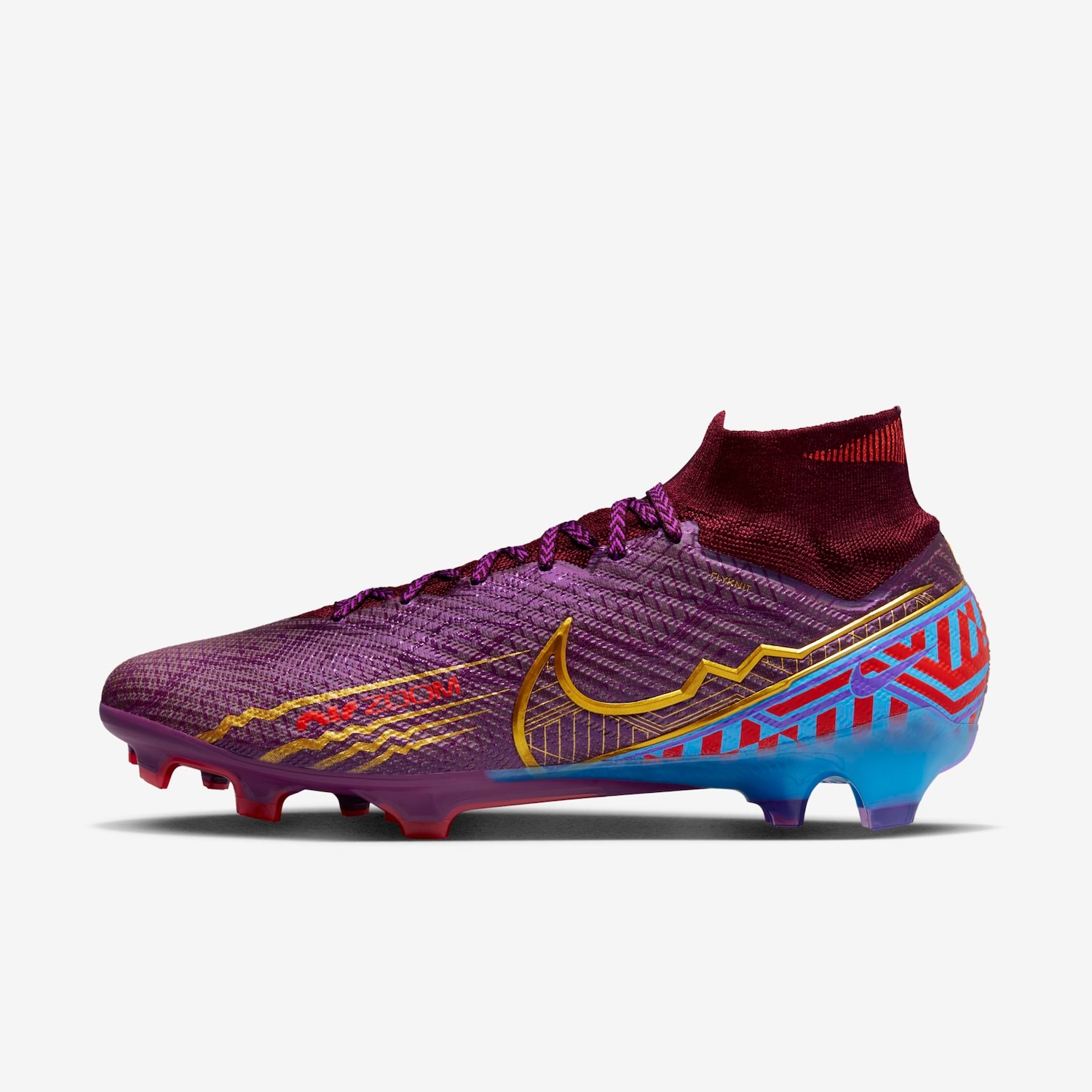 Chuteira Nike Zoom Mercurial Superfly 9 Elite KM Campo