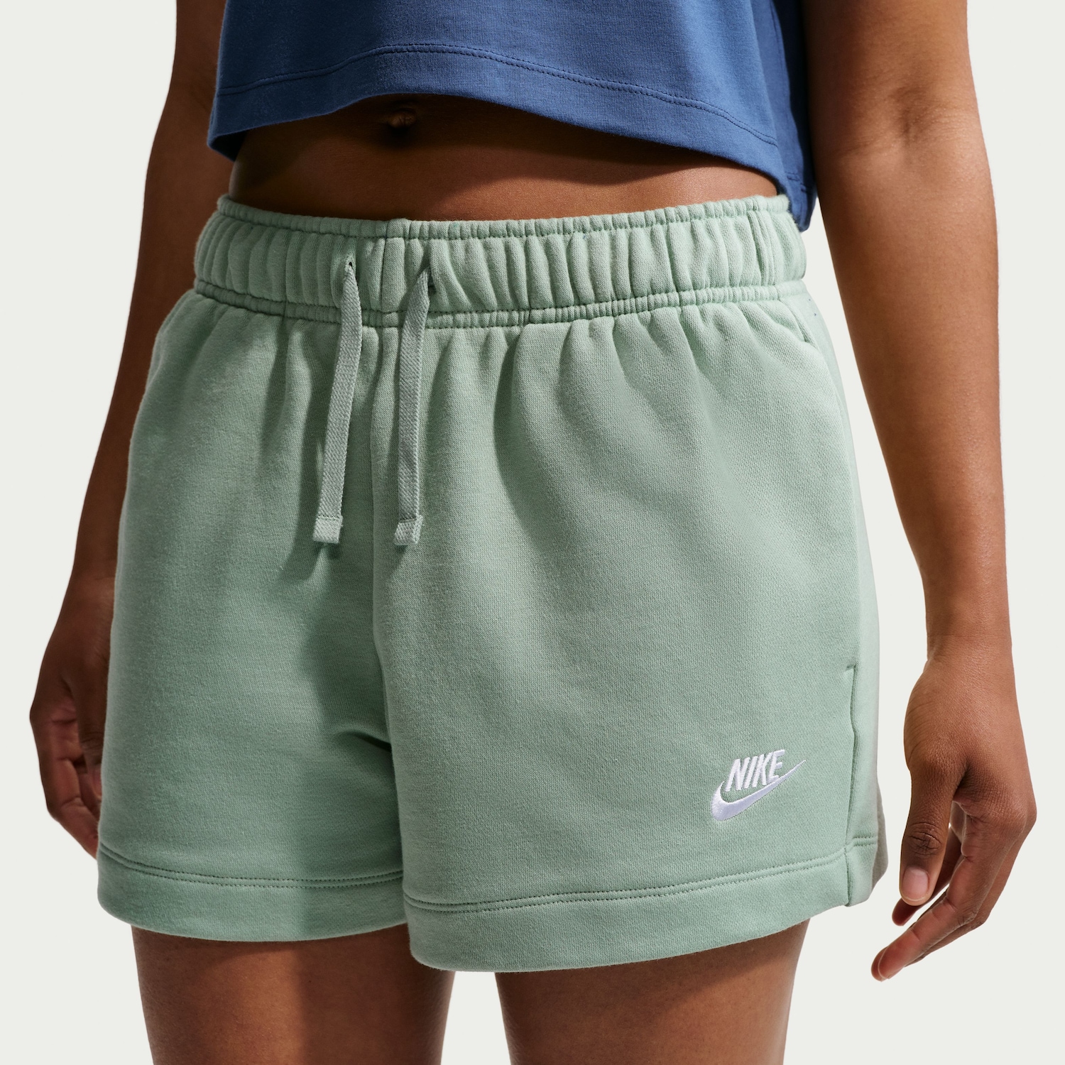 Shorts Nike Sportswear Club Fleece Feminino